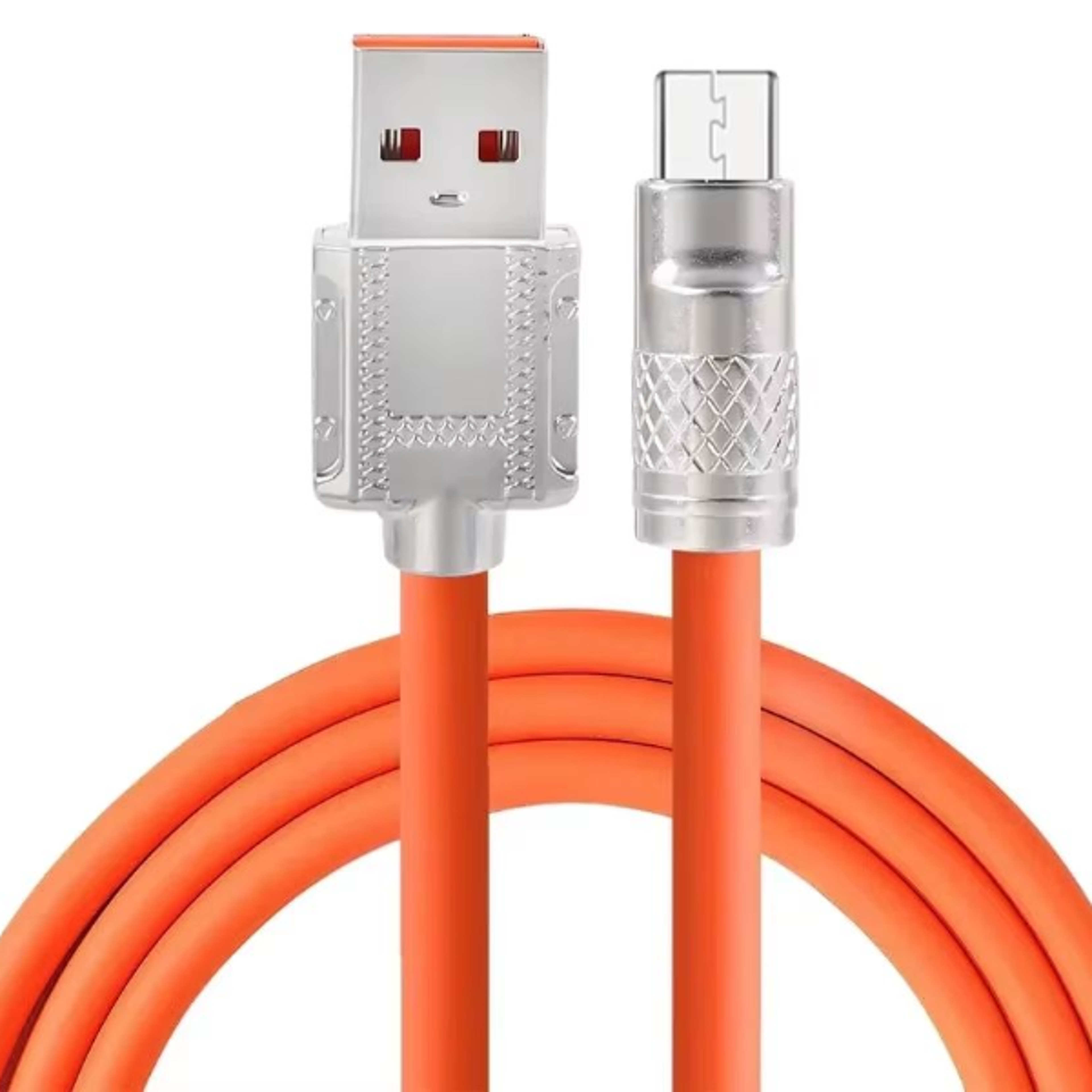 Quick Charge USB Cable USB C Charger Super Fast Charge Type C Liquid Silicone Cable for Huawei Sam