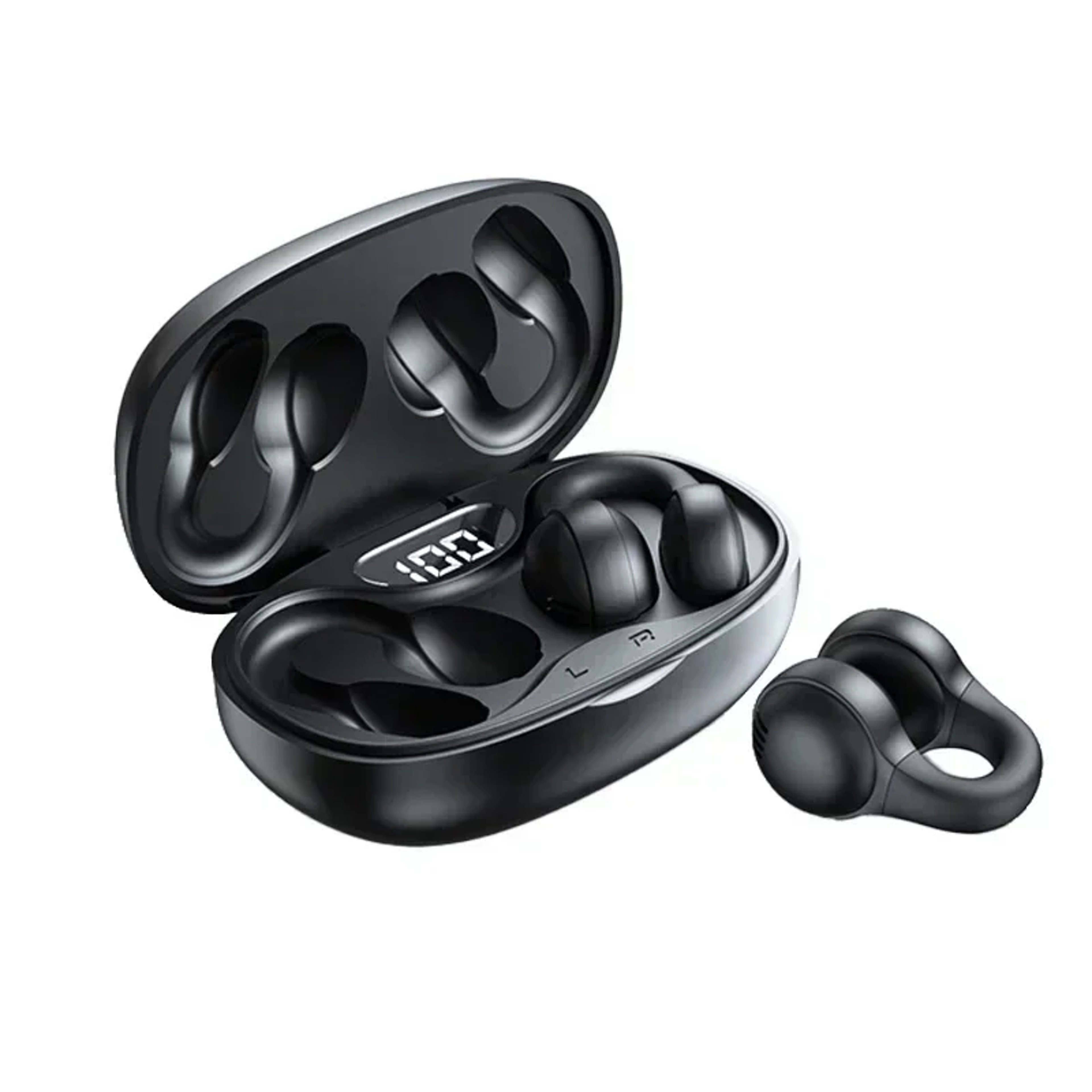 Bluetooth Earphones Waterproof Sports Earbuds Wireless Bone Conduction Headphones With Mic 0