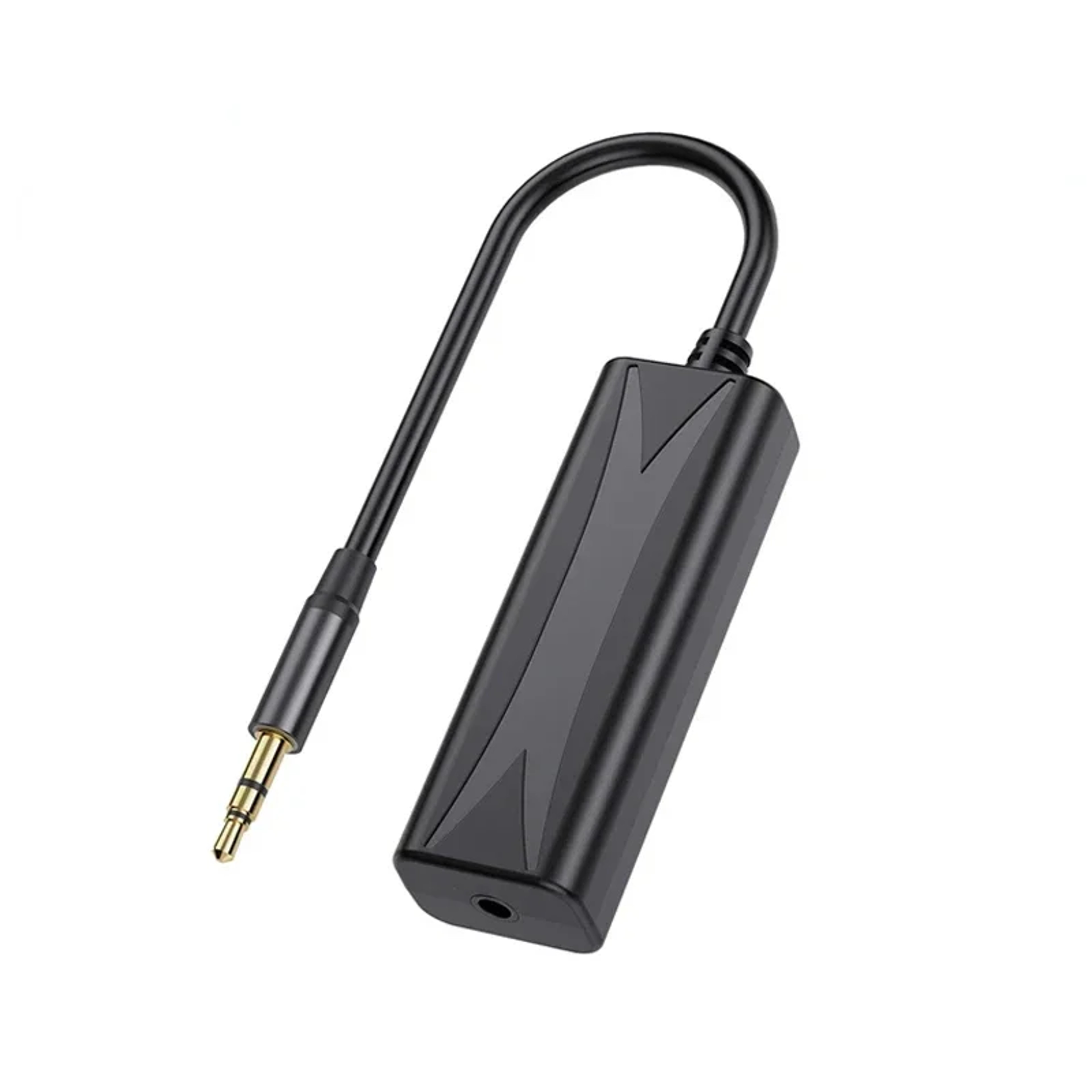 Ground Loop Noise Filter 35mm AUX Jack Audio Antiinterference Isolator For Car  Home Stereo 0