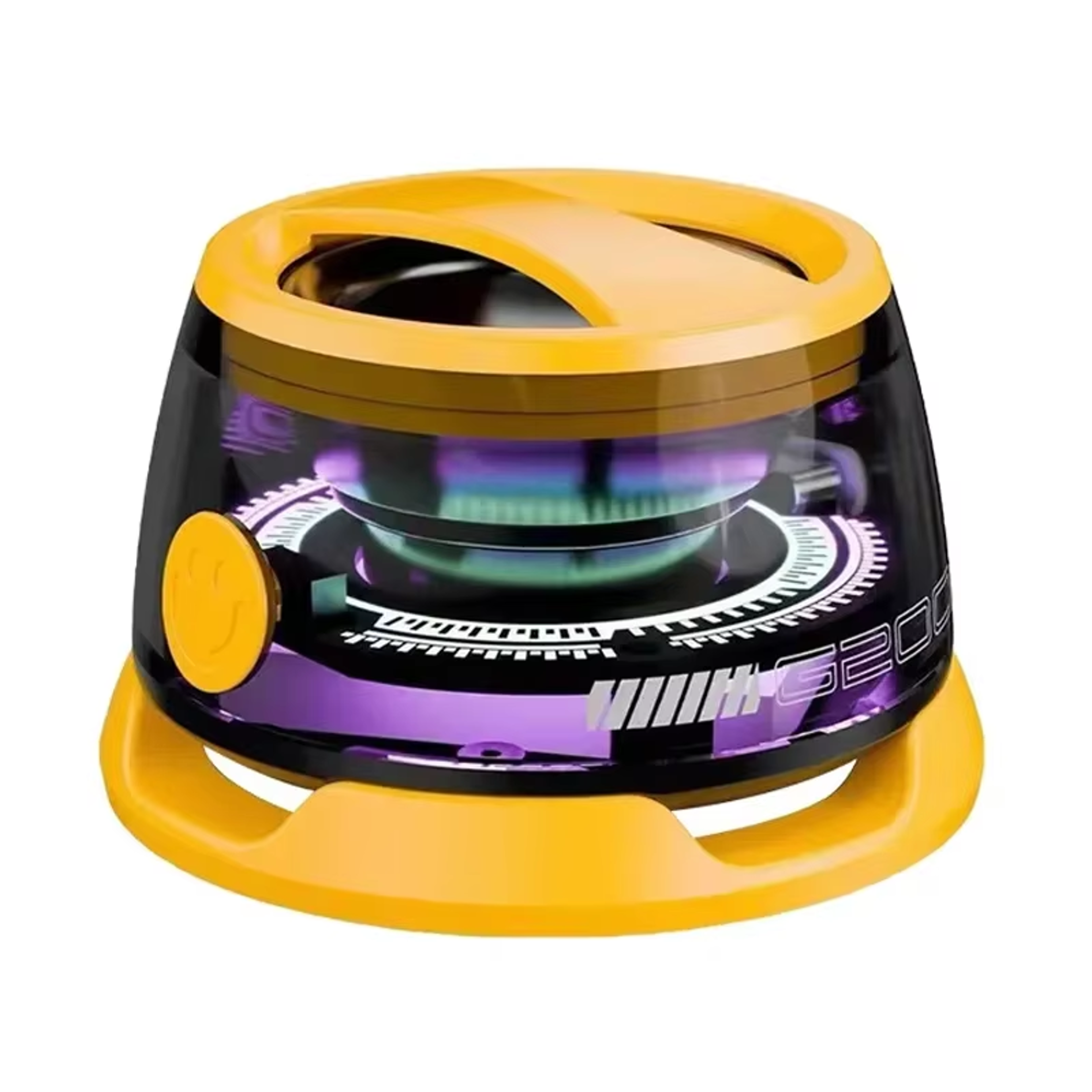 Magnetic Speaker Mini Sound Box NEW Bluetooth Speaker RGB Lighting 7 Hours Playback Phone Holder 6