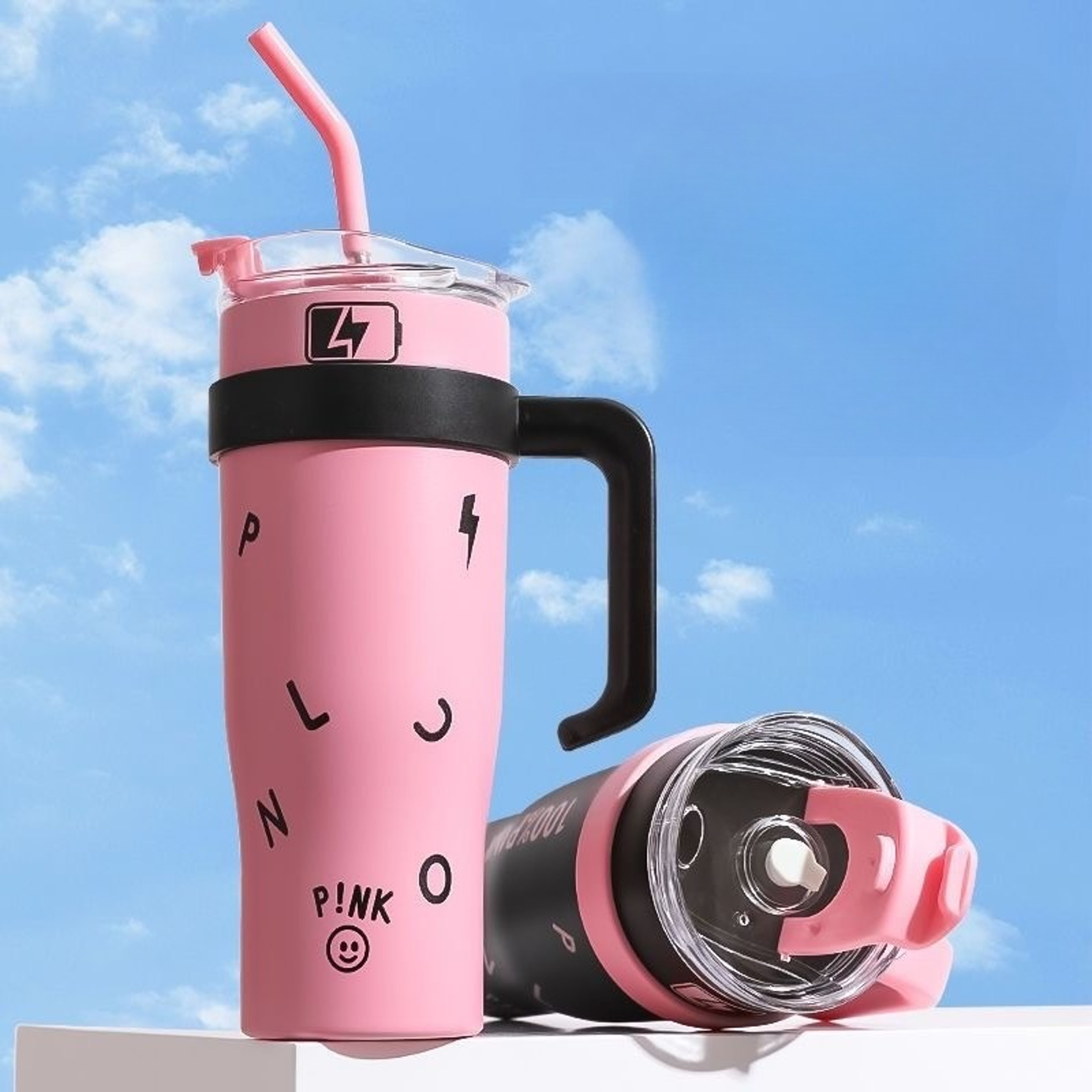 Stainless Steel Vacuum Insulated Water Cup Large Capacity Insulated Bottle For Travel Car And Picni 0