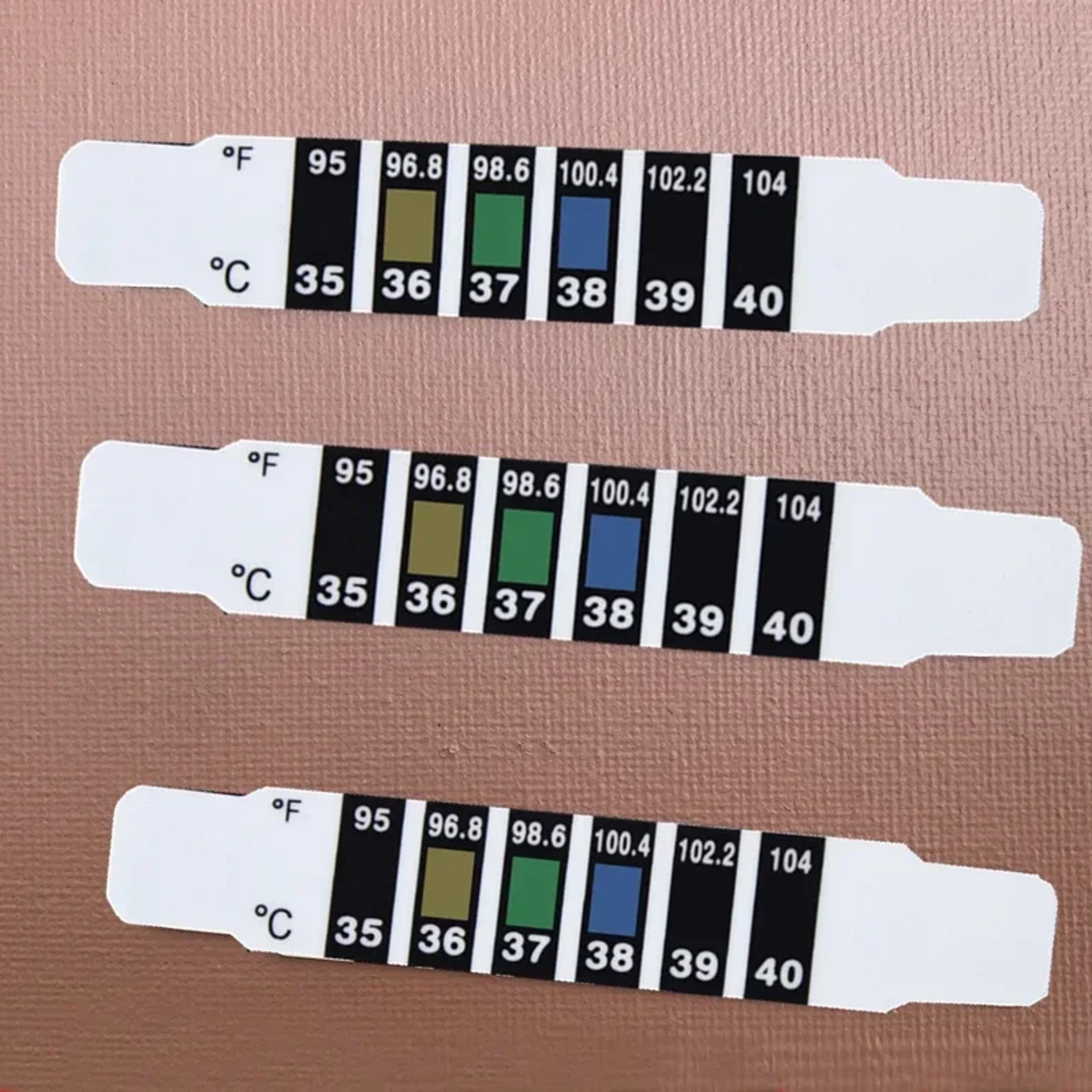 Water and Milk Thermometer, Fever Test Sticker for Baby, Child, Forehead Temperature – view 4