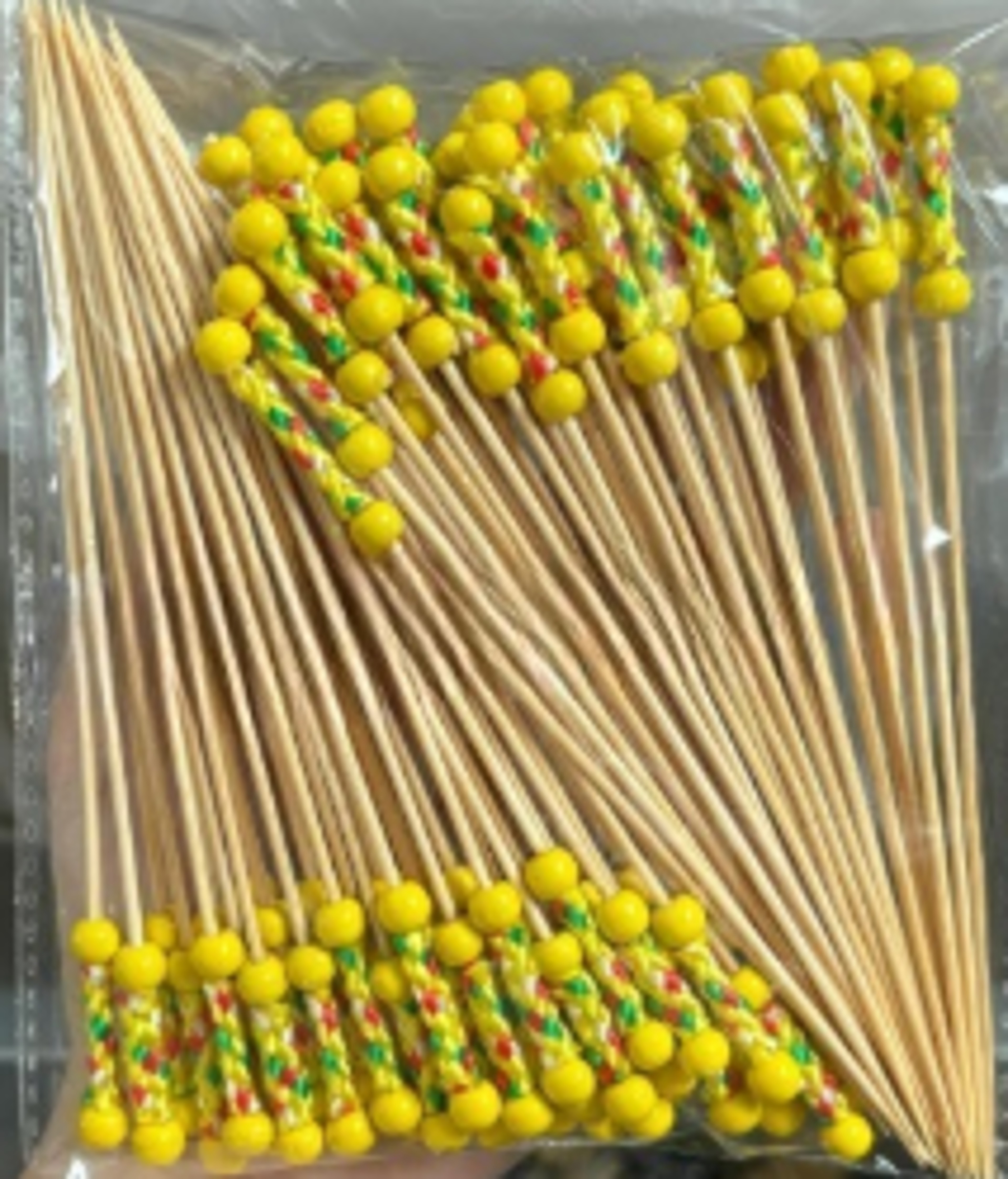 Disposable Bamboo Dessert Fork, Party Banquet Celebration Festival Fruit Fork, Cocktail Fork for Pastry Decoration – view 9