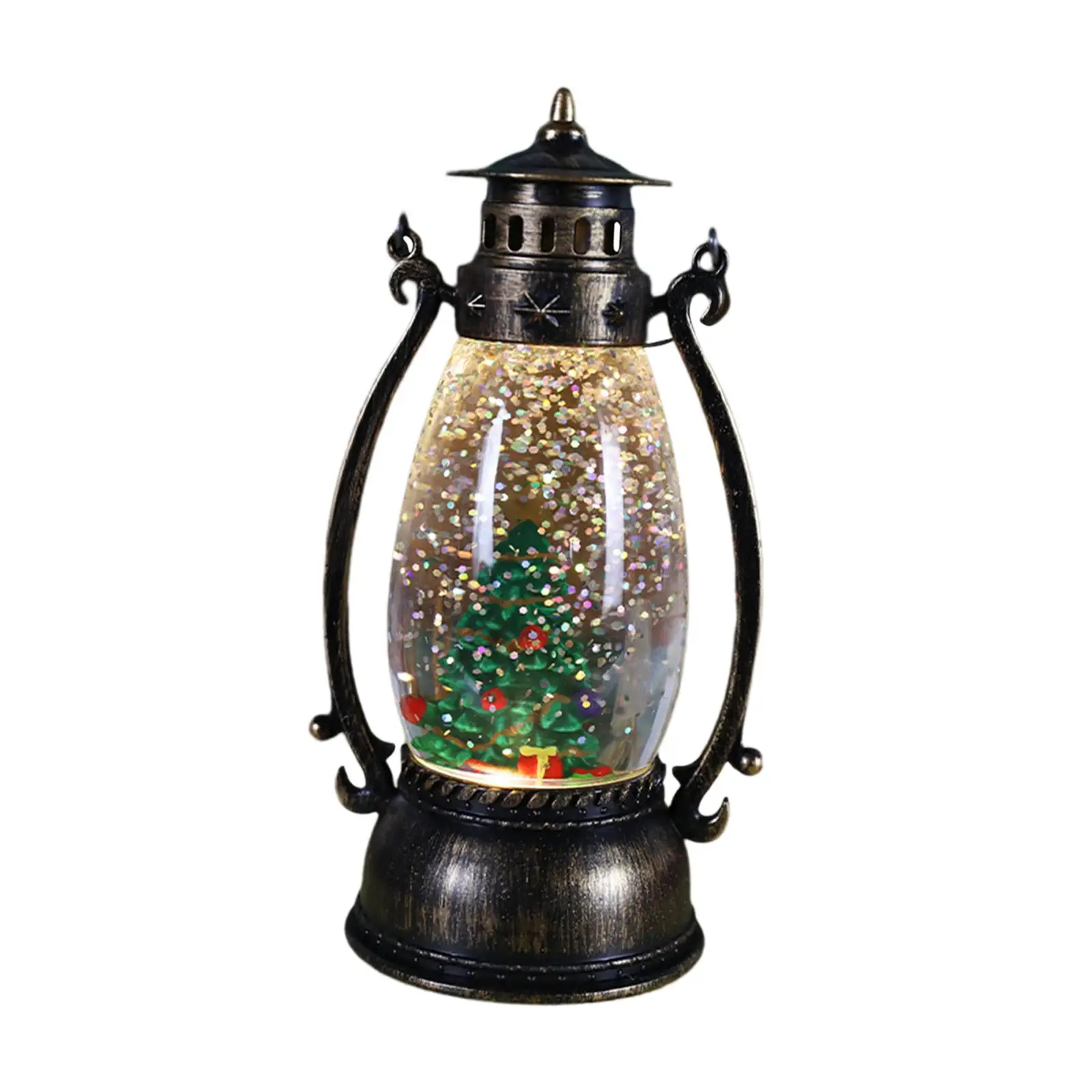 Christmas Night Lamp, Acrylic Crystal Ball Lantern Light, Kids Toy Gift, Xmas Day Party Landscape Decor – view 8