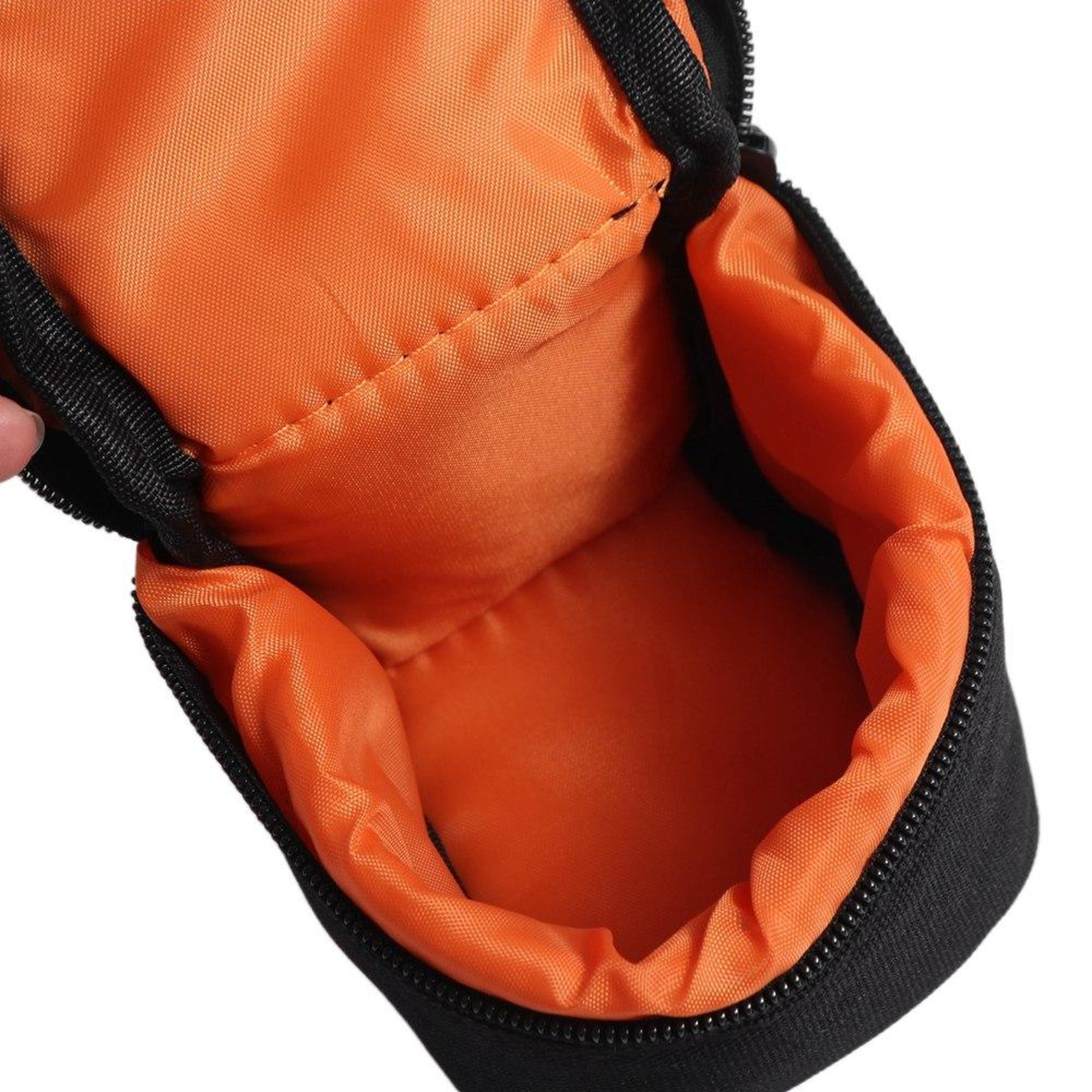 Thick Lens Container Protective Pouch Case, Lens Protector Lens Holder Case Camera Lens Bag – view 2