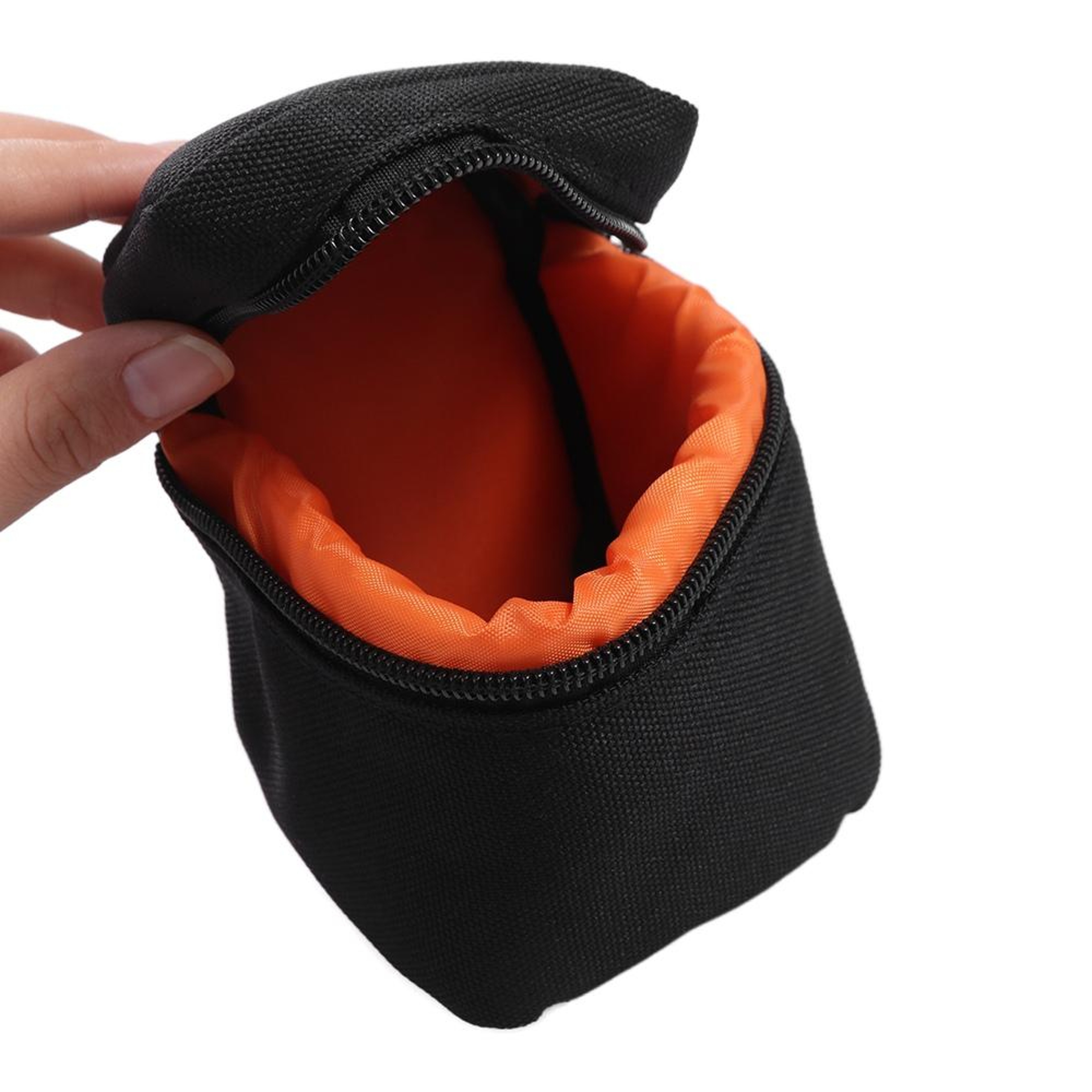 Thick Lens Container Protective Pouch Case, Lens Protector Lens Holder Case Camera Lens Bag – view 5