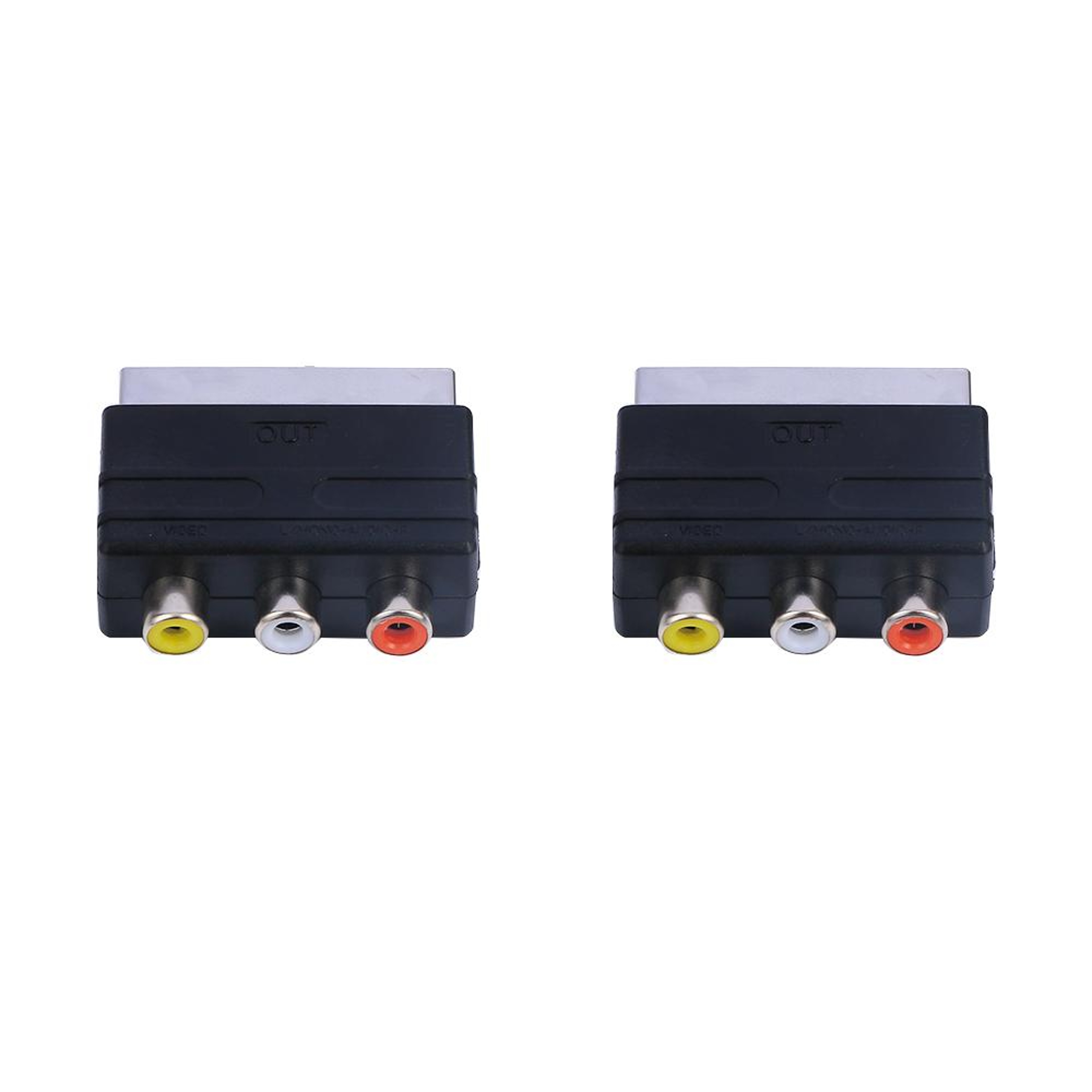 New High Quality Adapter SCART Male, Plug To 3 RCA Female Audio Video, Cable Adapter Converter – view 4