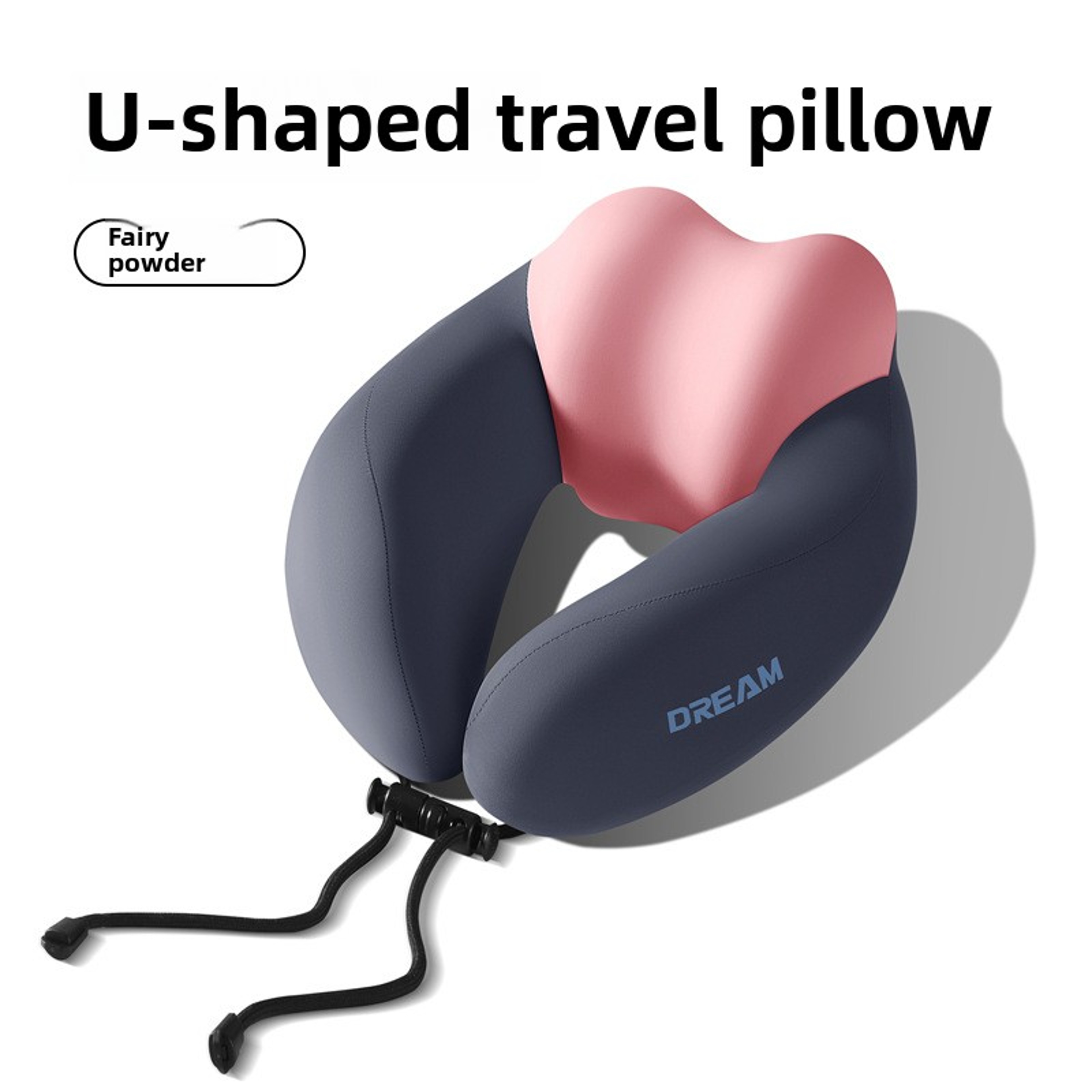 Ergonomic Cervical Support Pillow Memory Foam UShaped Neck Pillow For Travel With Portable Washable 3