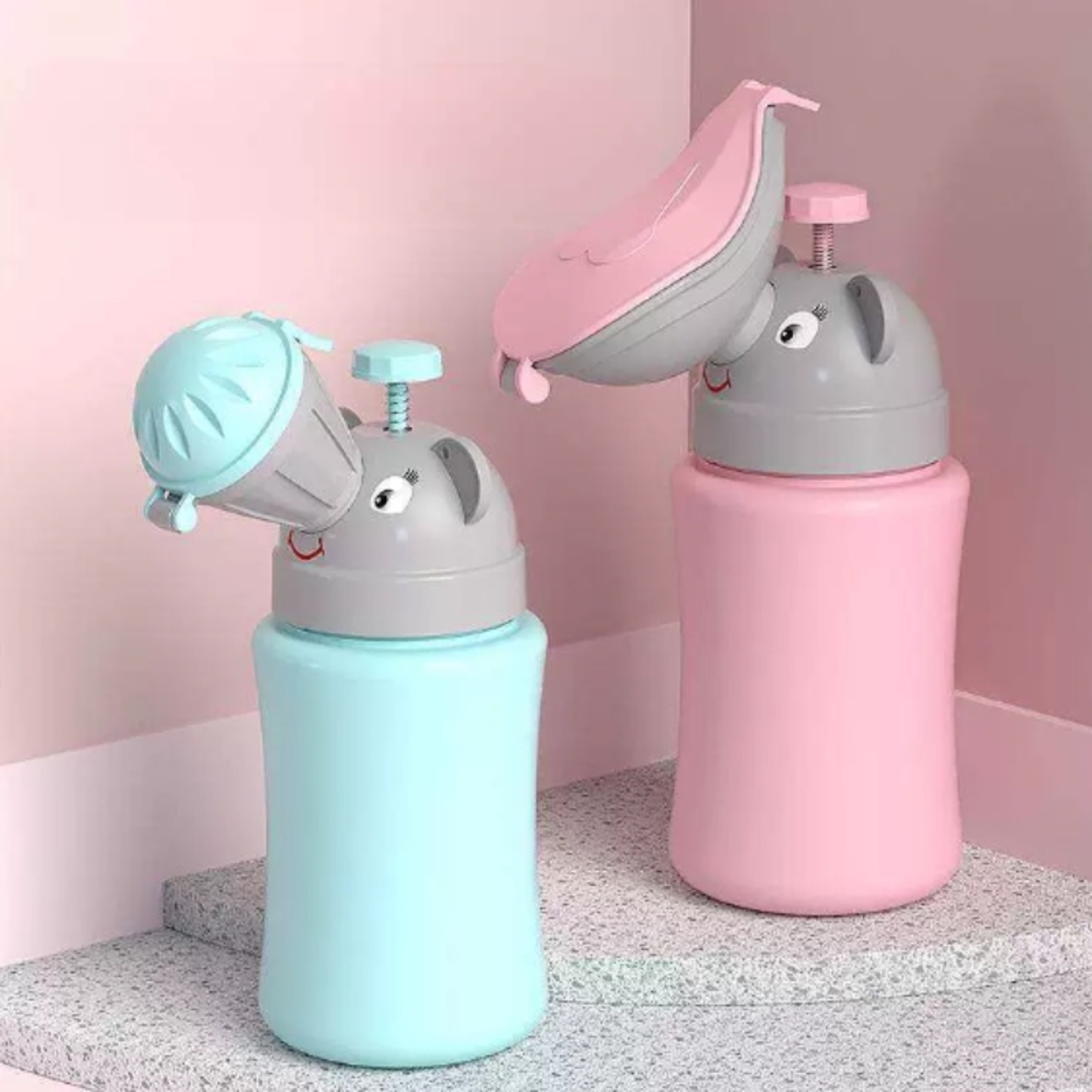 Leak Proof Portable Baby Travel Potty Urinal Emergency Toilet For Car Toddler Pee Training Cup Bott 0