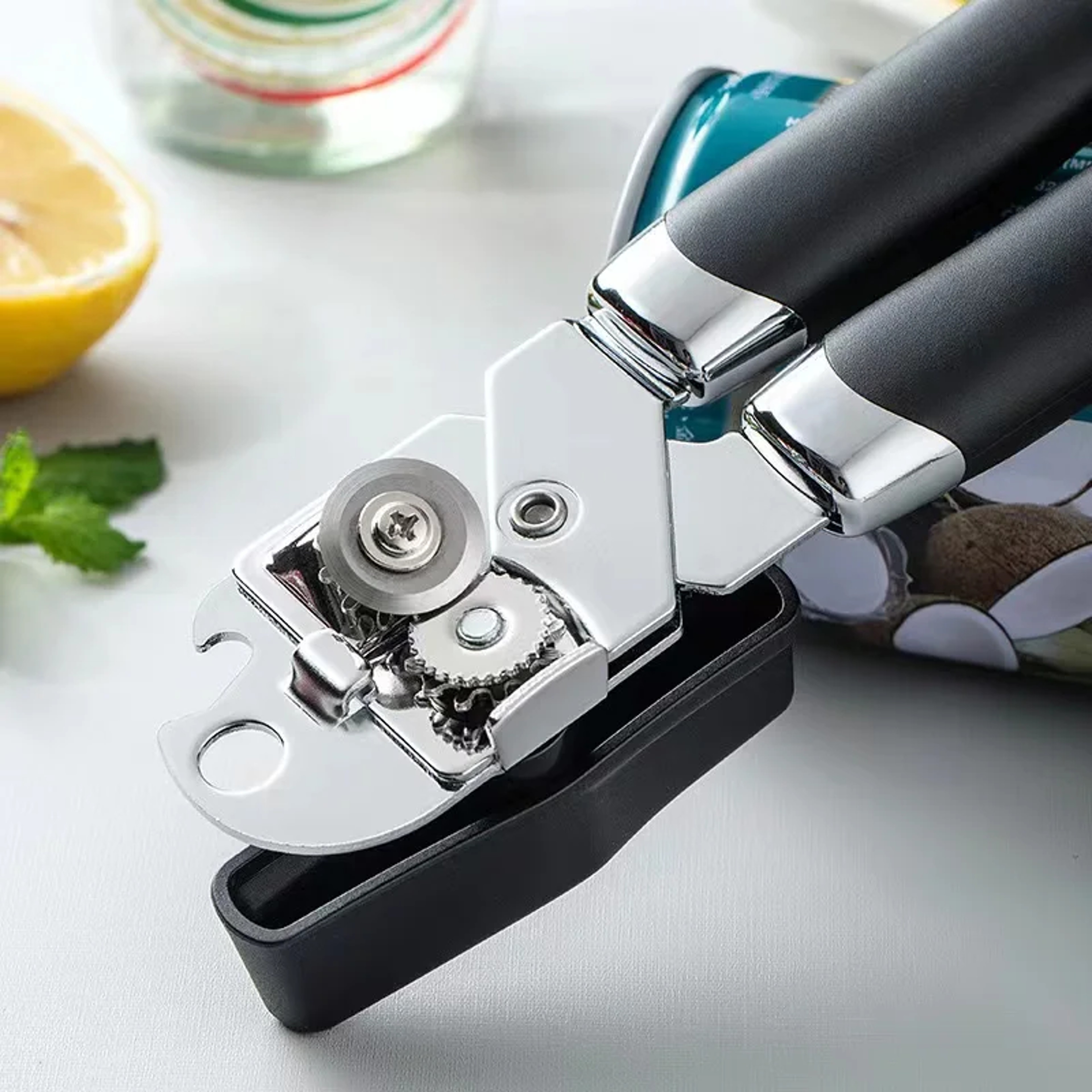 Powerful Three-In-One Canning Knife, Multifunctional Stainless Steel Can Opener, Kitchen Canning Tools – view 6