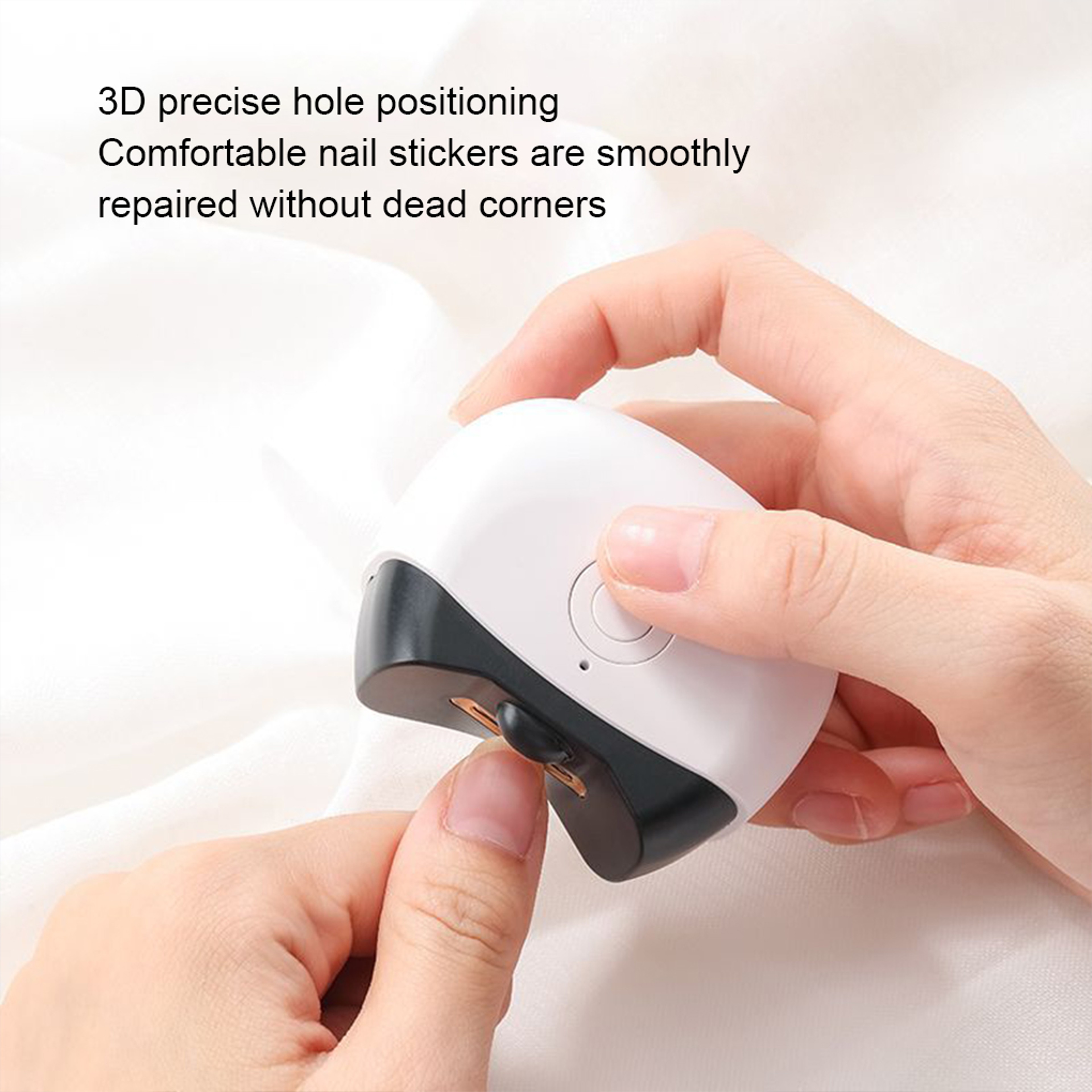 Baby Care Tools Multifunctional Fingernail Cutter, Smart USB Rechargeable Nail Trimmer for Baby Care – view 5