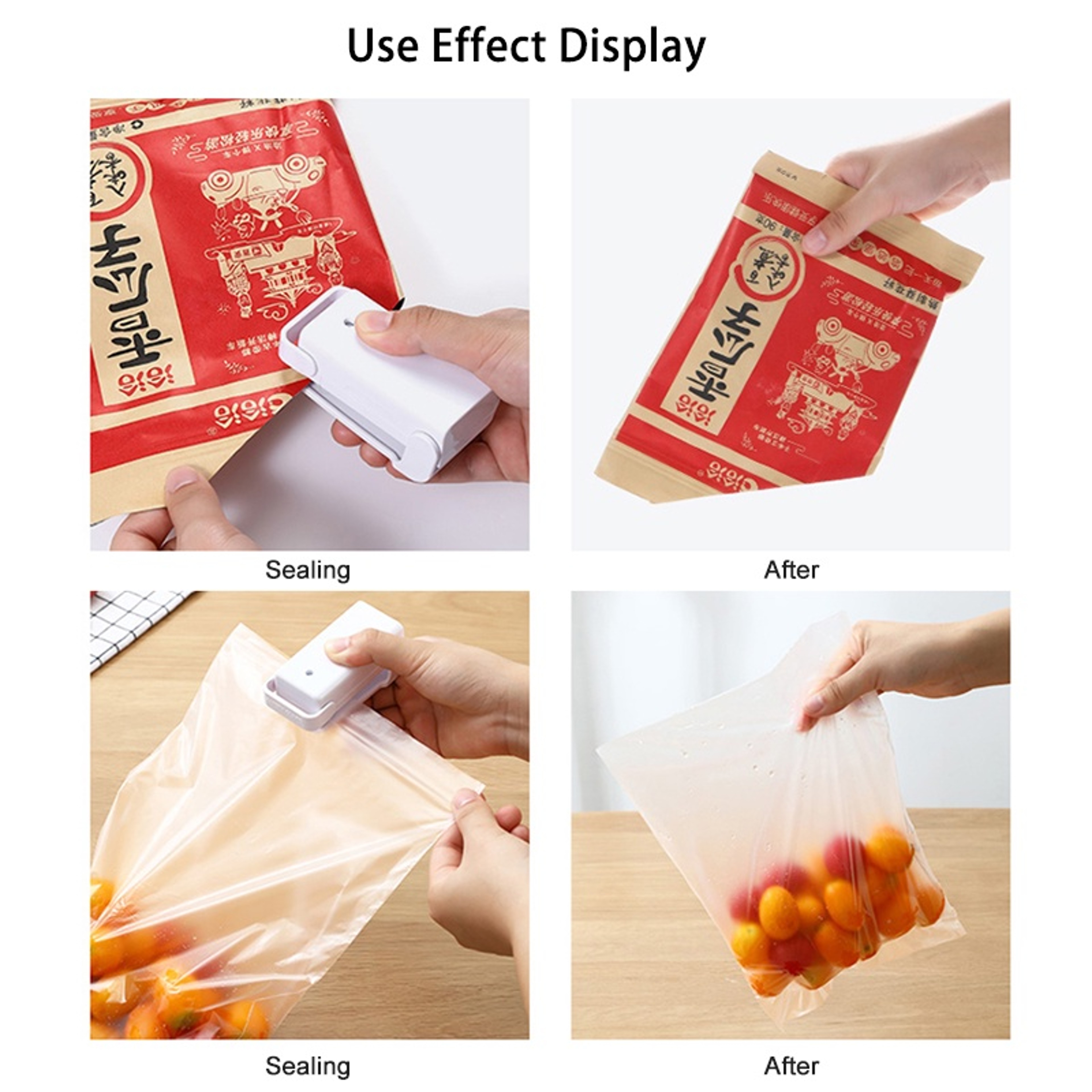 Mini Heat Sealer, Package Sealing Machine for Food Bags, Thermal Plastic Sealer – view 5
