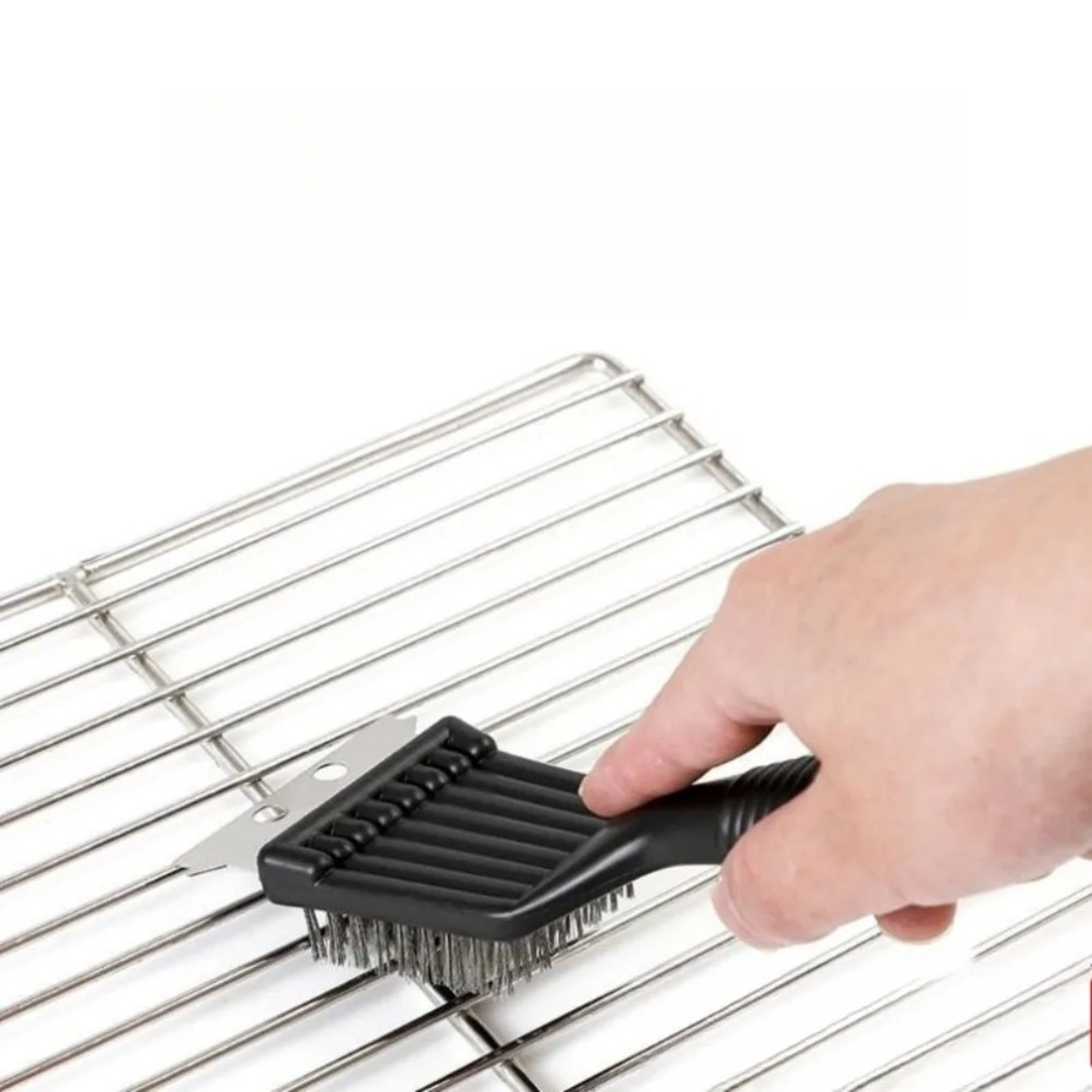 Stainless Steel Wire Grill Brush, Heavy-Duty, Extra Strong Cleaning Brush for Home & Outdoor – view 2