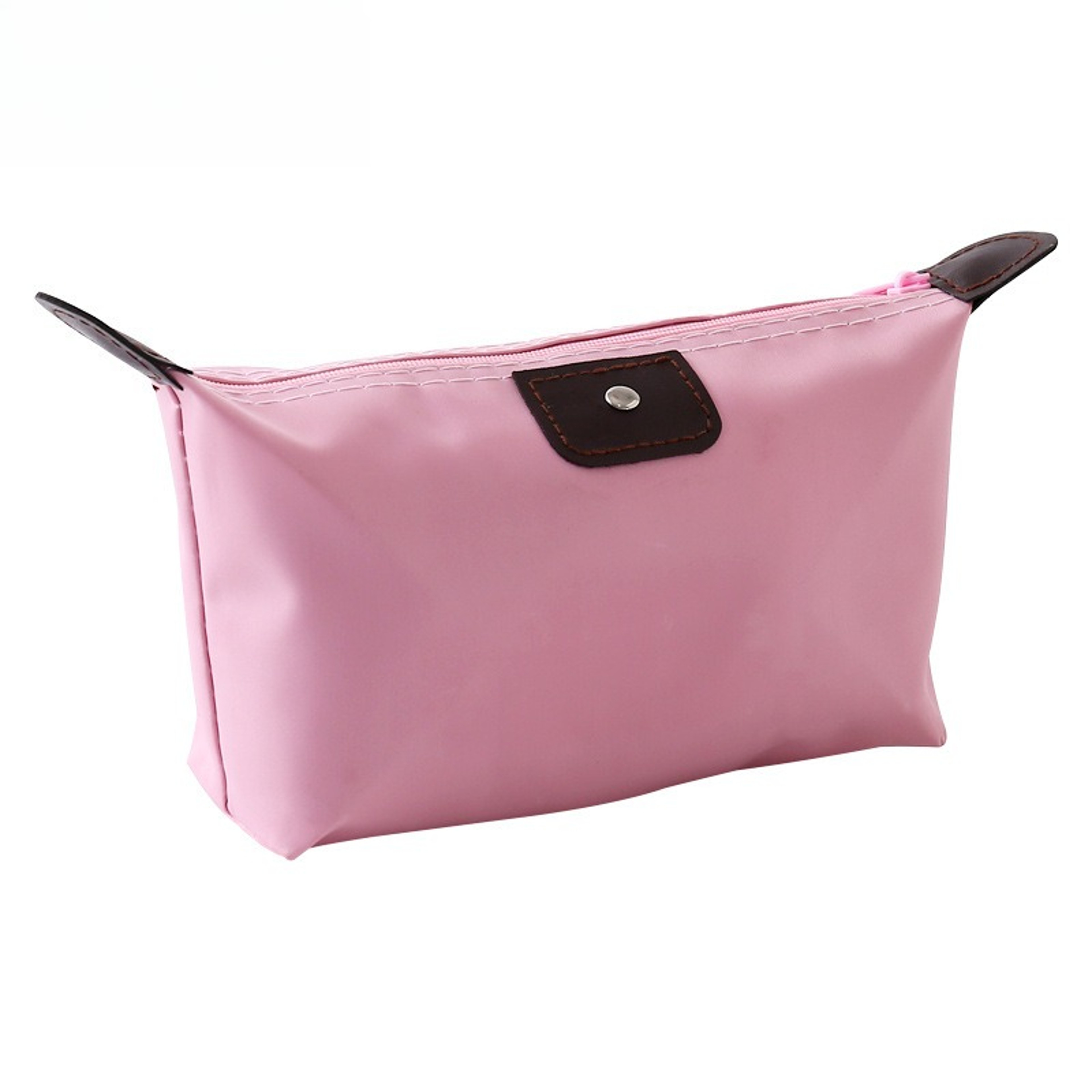 Zipper Travel Cosmetic Bag Portable Clutch Bag Large Capacity Storage Box 4