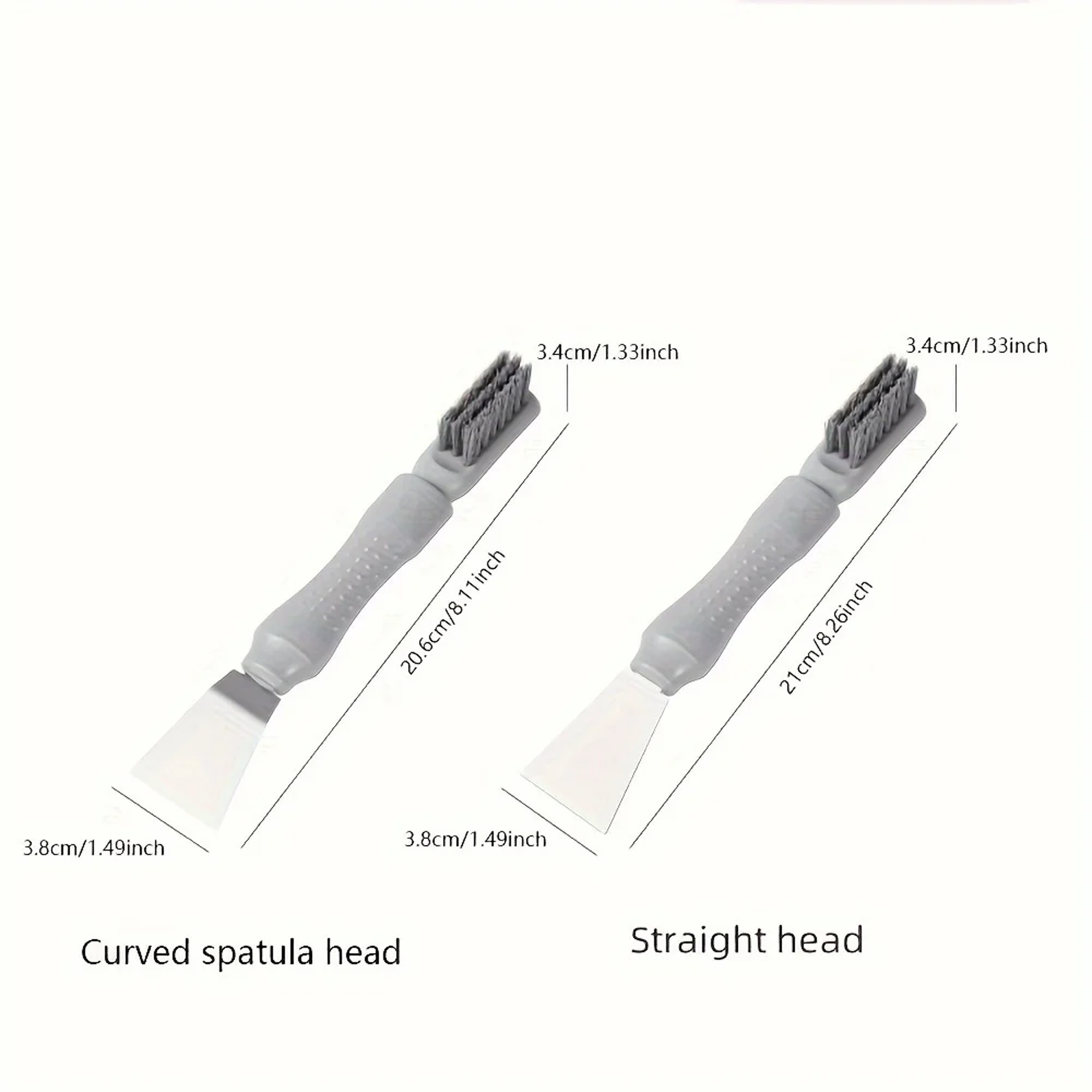 Ultimate 2-in-1 Scraper Tool with Brush, Christmas Sticker Remover & Range Hood Grease Cleaner – view 2