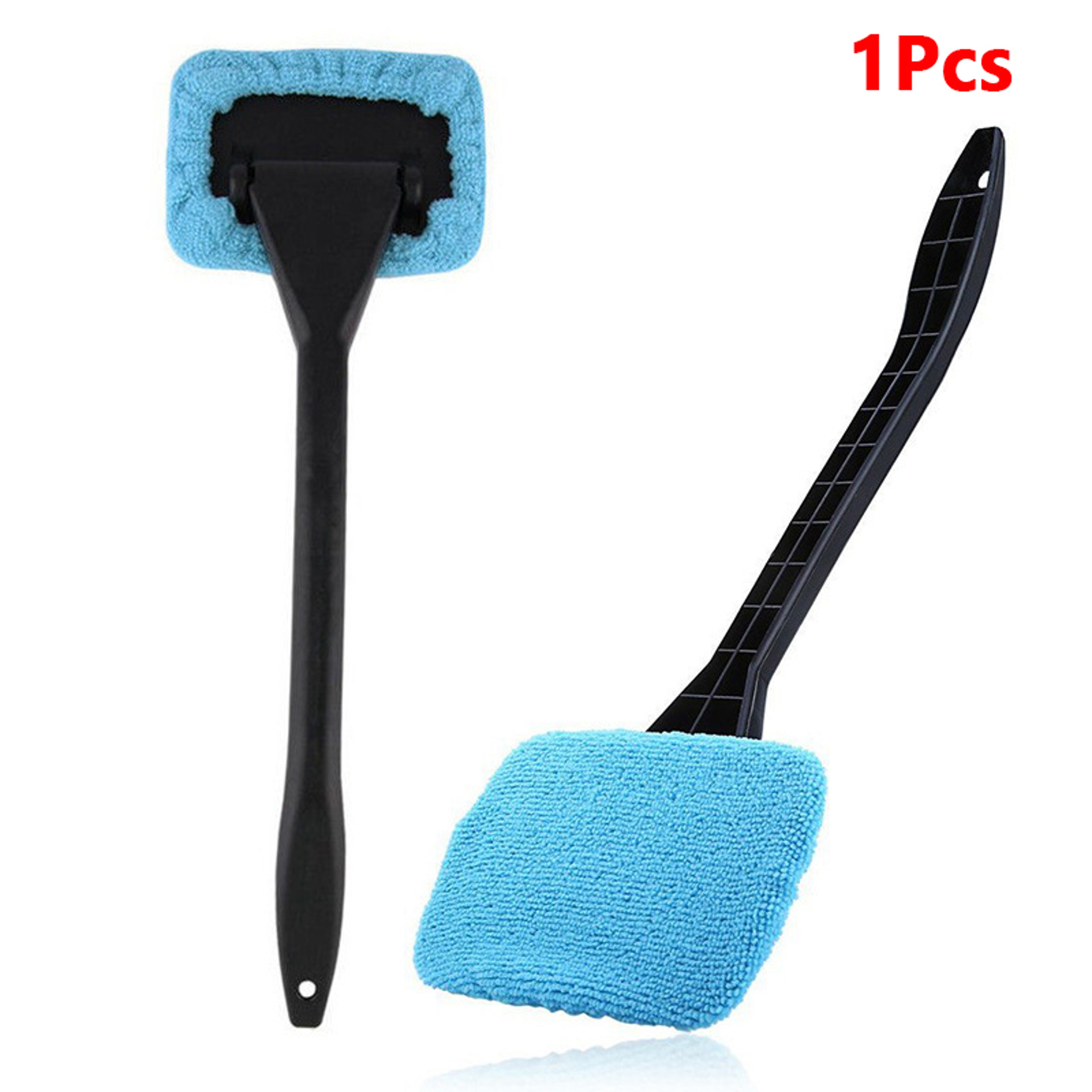 Glass Cleaning Brush Reusable Cloth Pad Car Window Cleaner Wiper For Auto Interior And Household Us 5