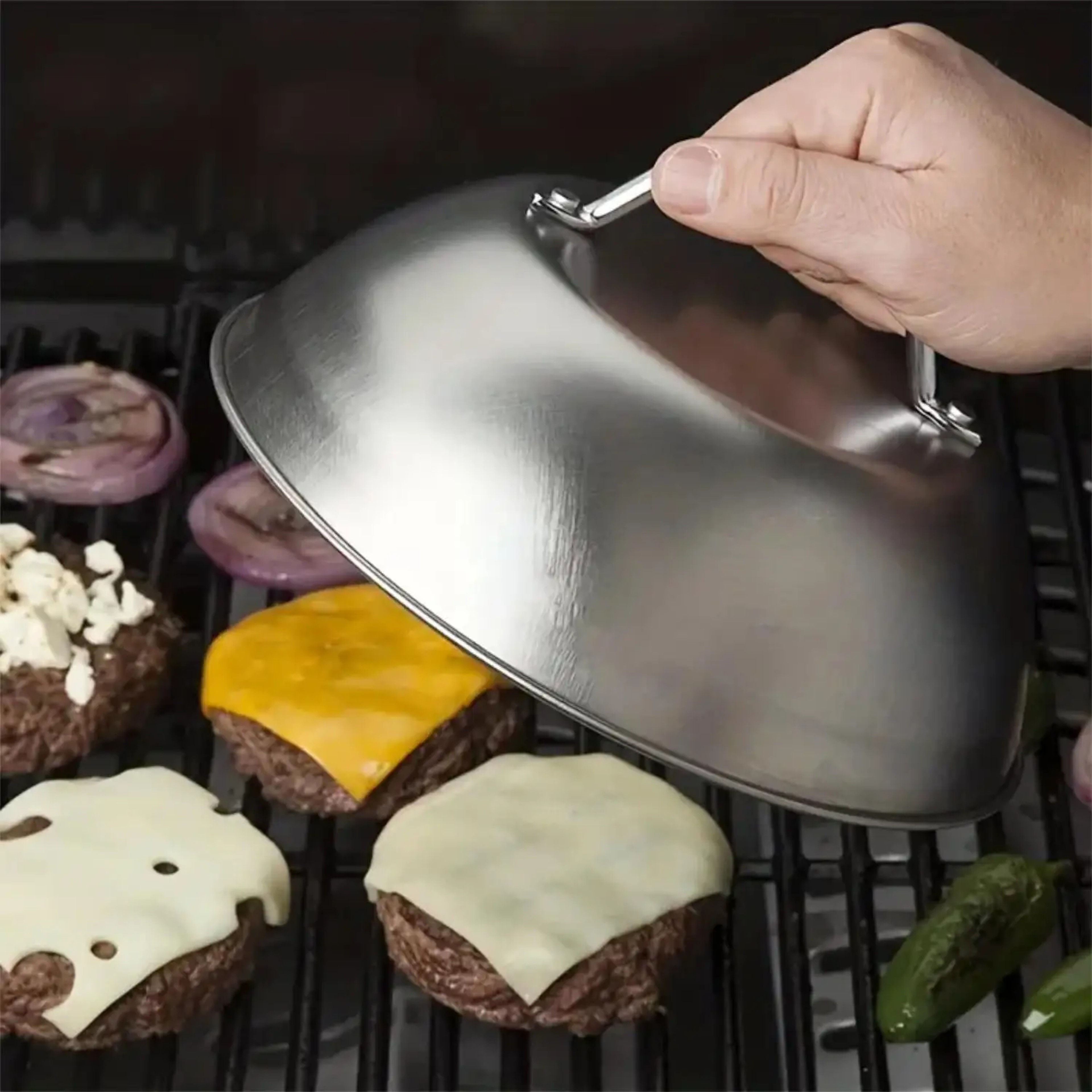 Perfect Barbecue Tools Accessory For Outdoor Stainless Steel Oven Squeegee Cover For BBQ 0
