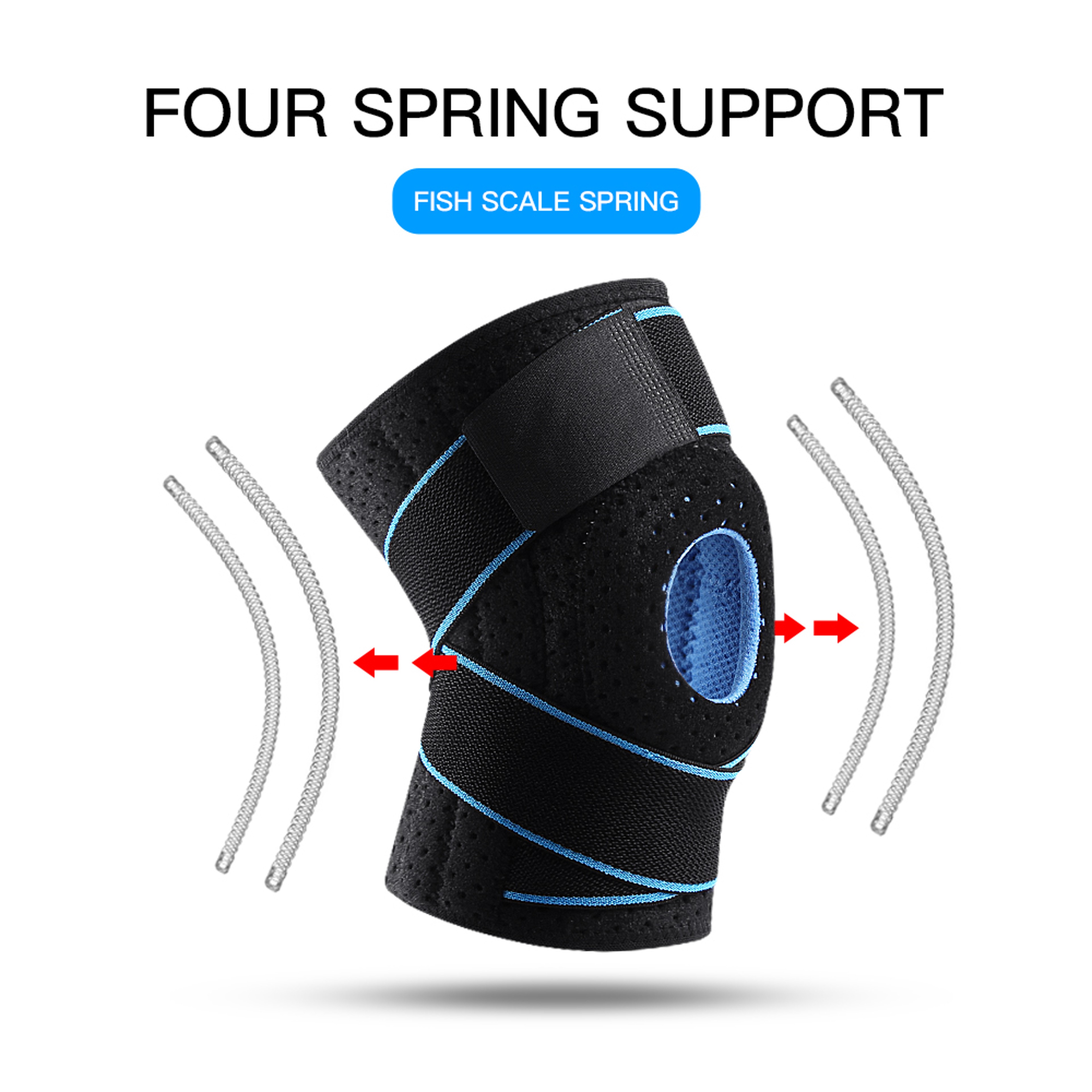 Patellar Tendon Support Strap Compression Knee Brace For Meniscus Tear Women Men Knee Pain Relief 2