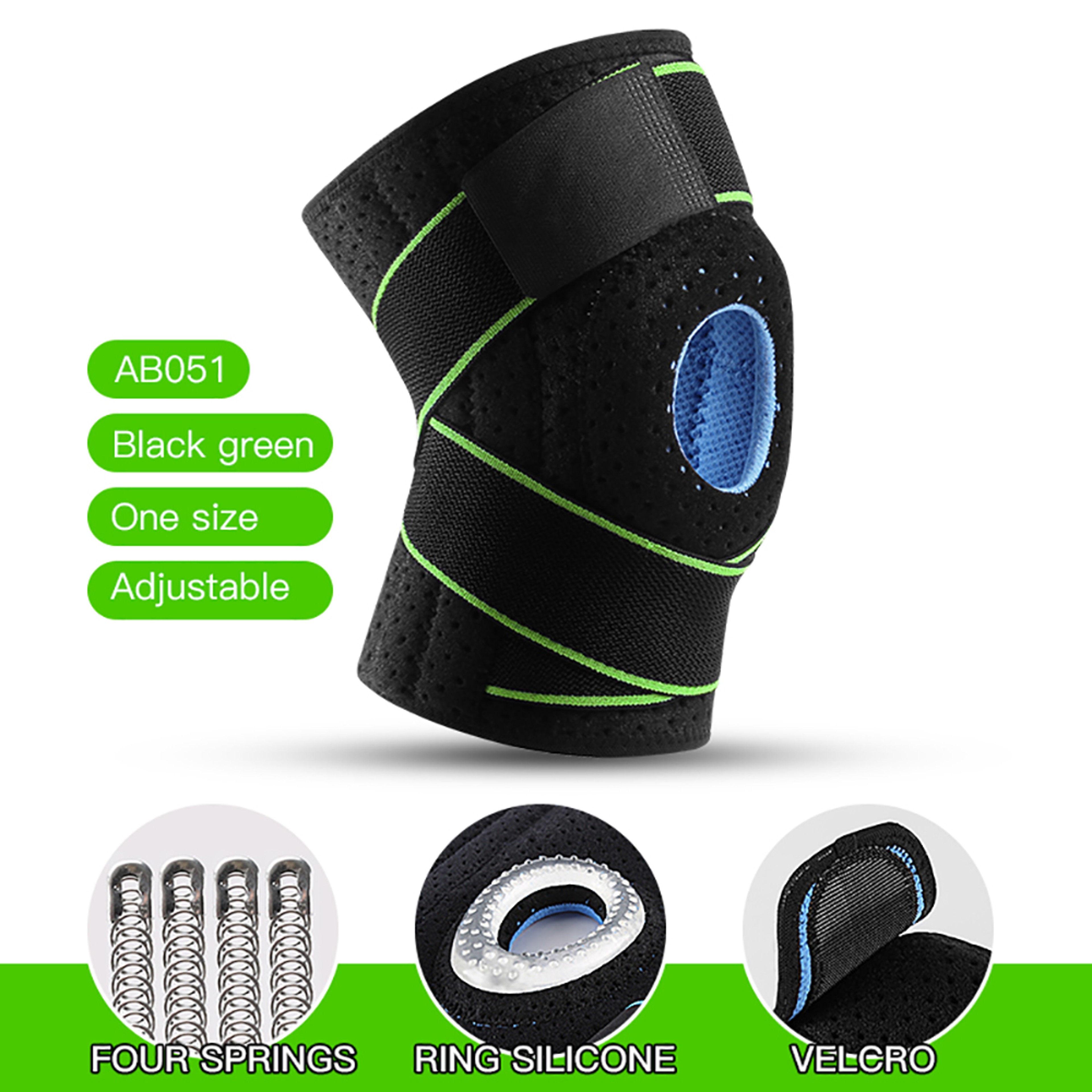 Patellar Tendon Support Strap Compression Knee Brace For Meniscus Tear Women Men Knee Pain Relief 9