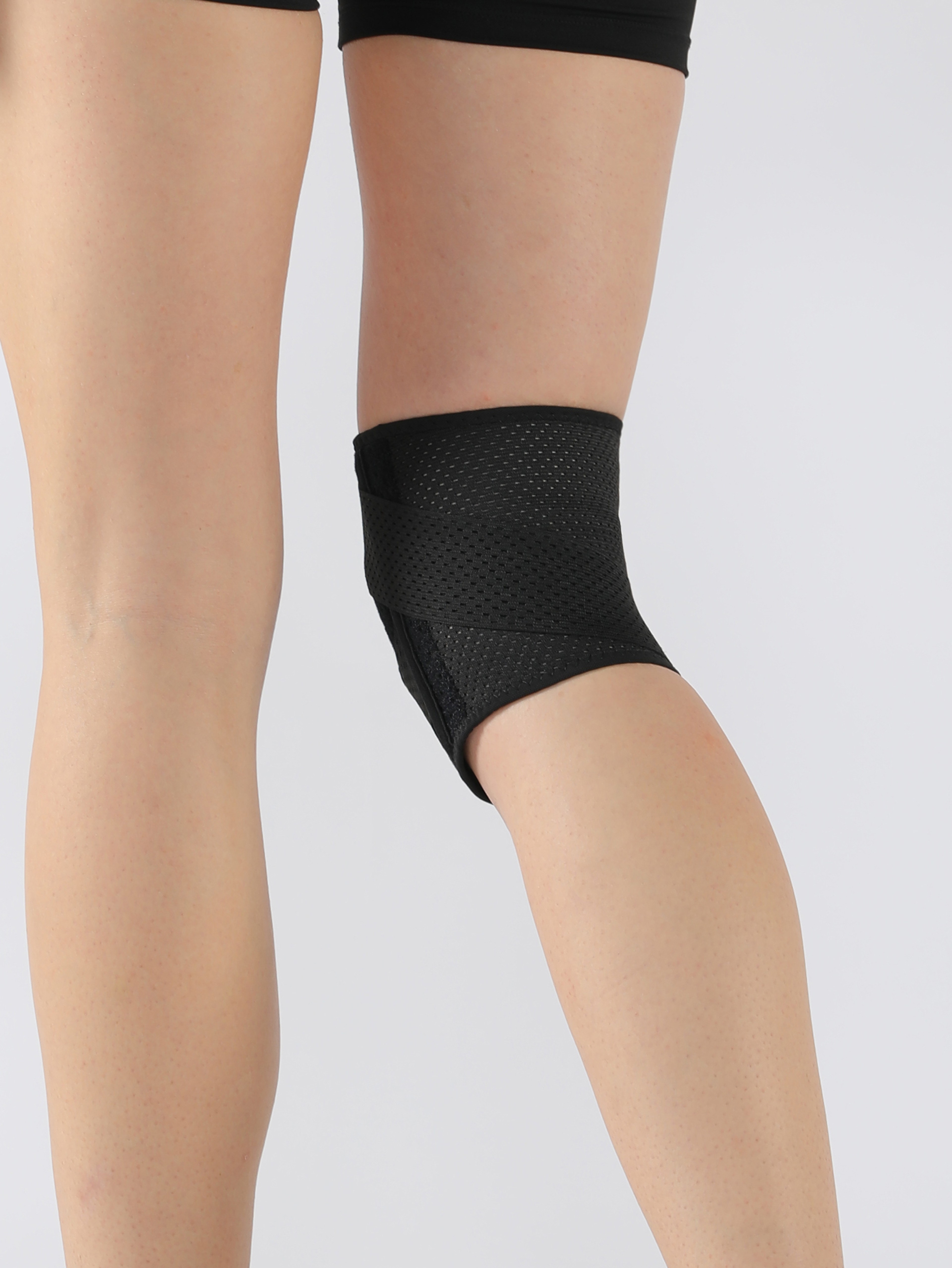Lightweight Knee Support, Women Men Adjustable Breathable, Spring Stays for Basketball Running – view 6