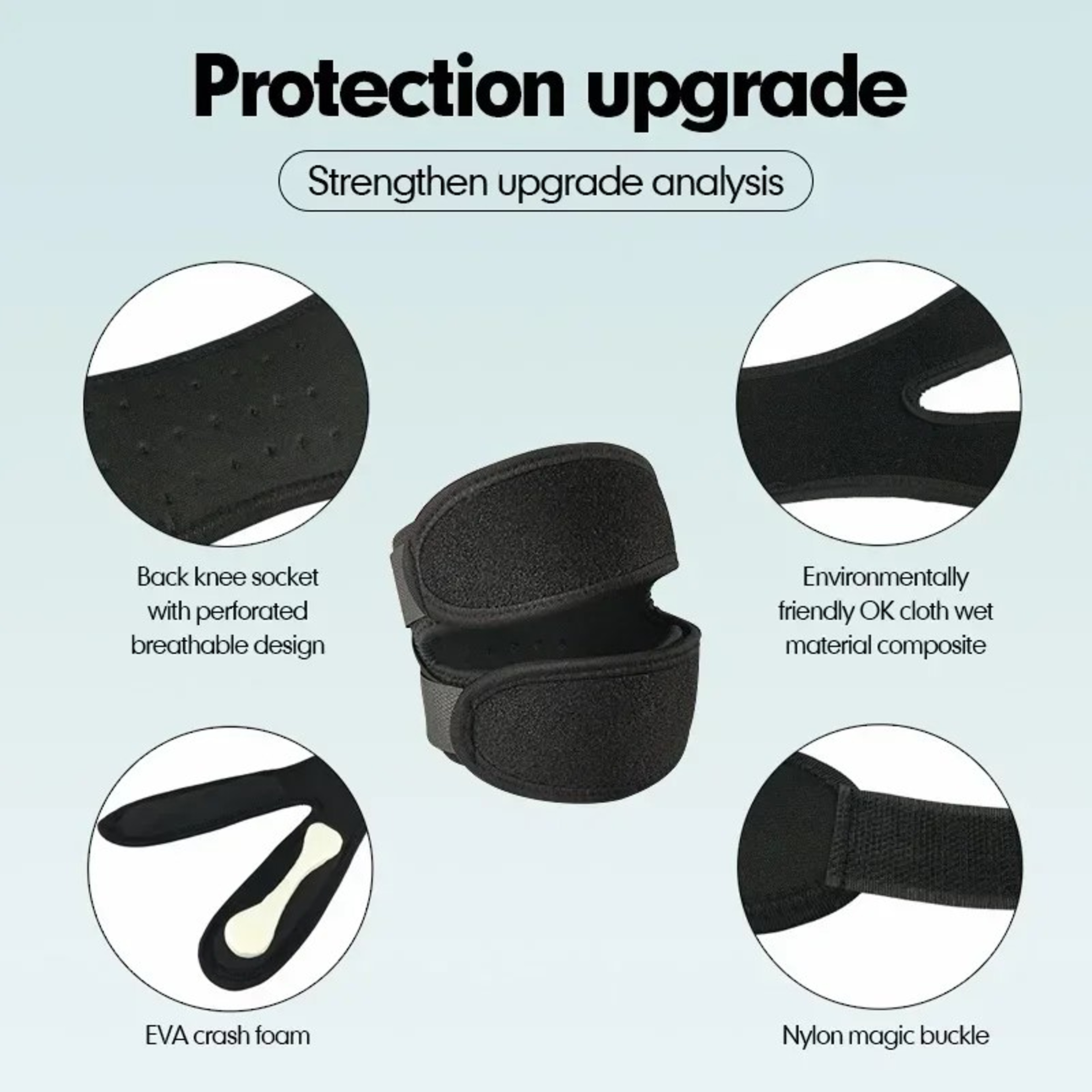 Compression Knee Support Sports Patellar Band Running Meniscus Protection Knee Band For Active Use 1