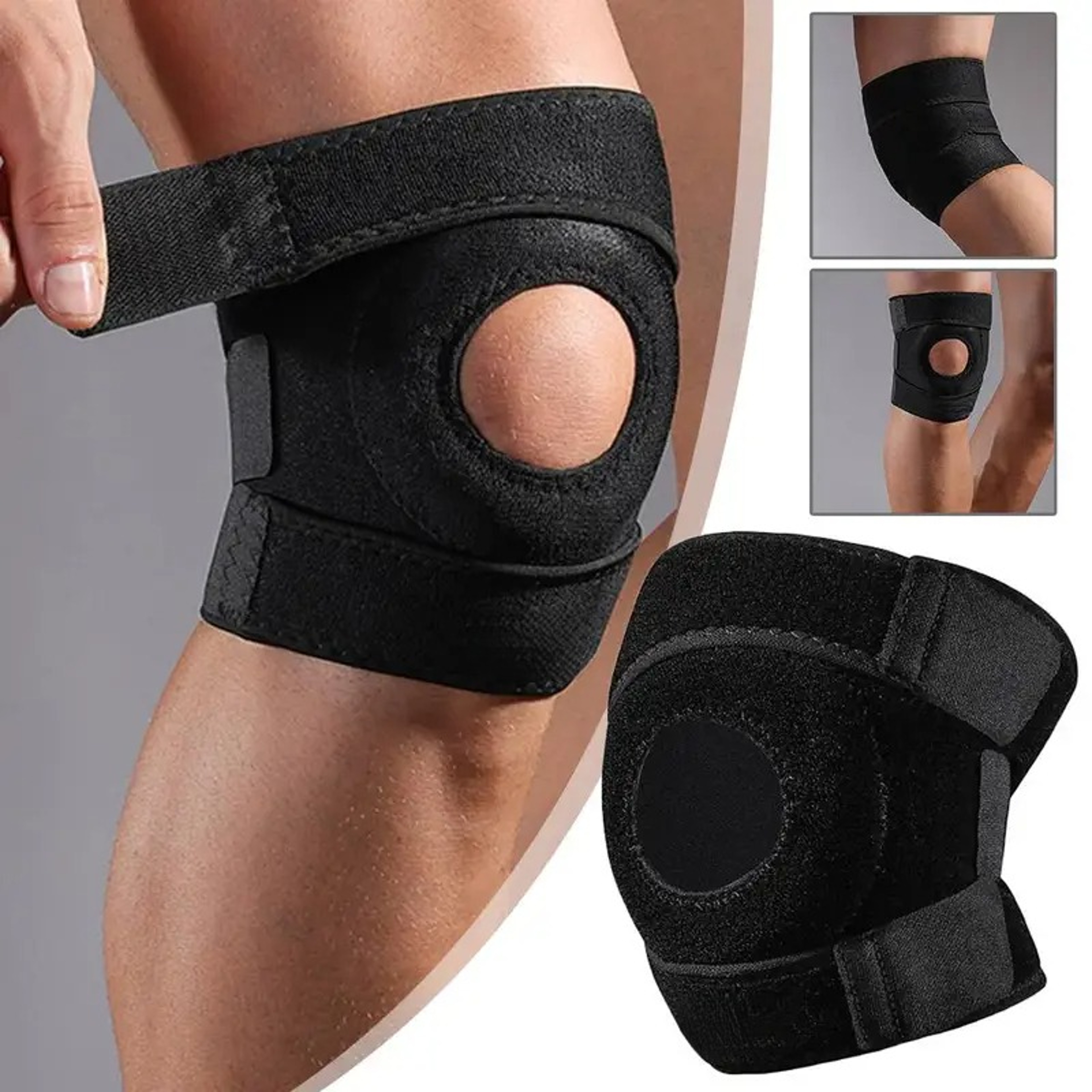 Sport Kneepad For Joint Pain Relief Adjustable Orthopedic Knee Brace With Meniscus Guard 0