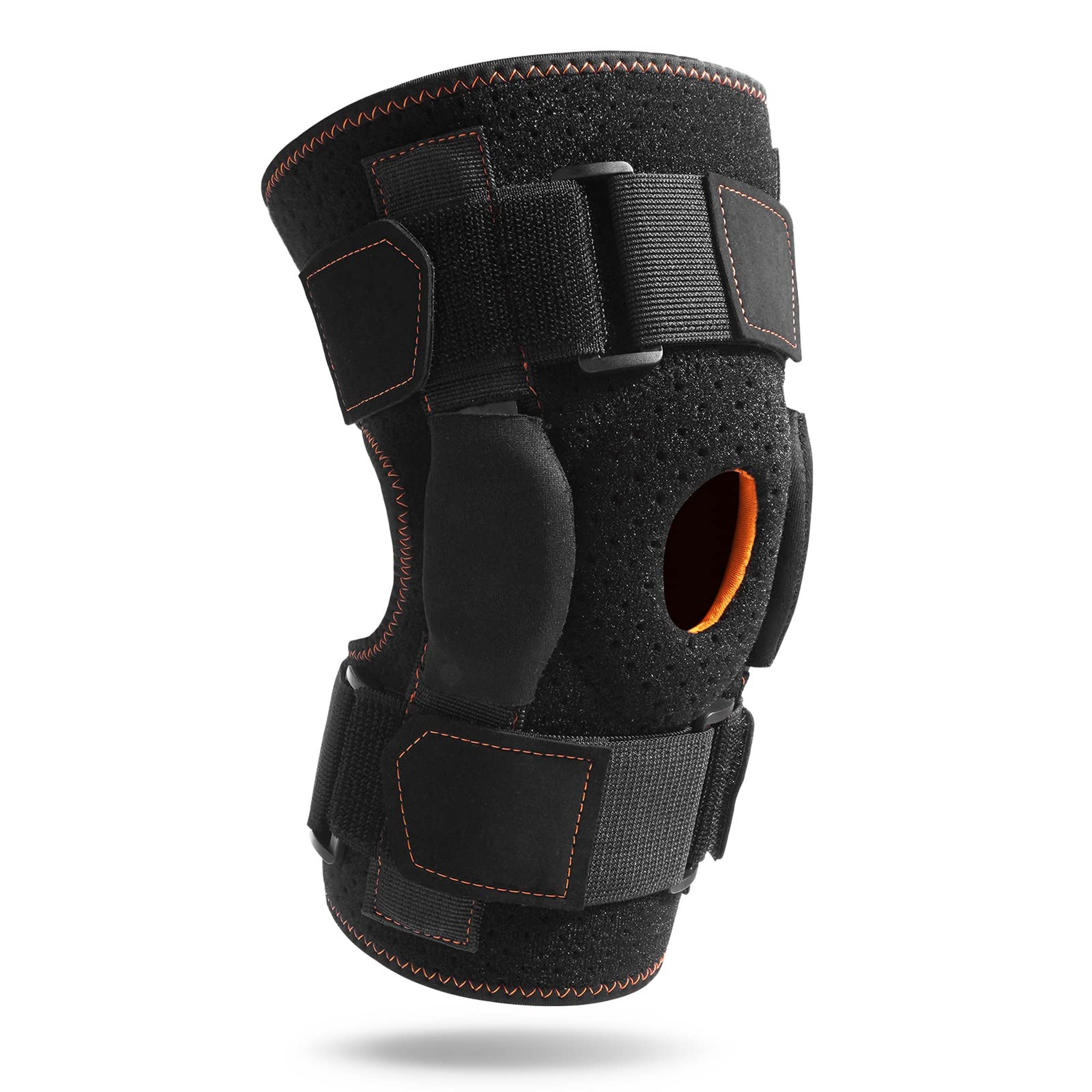 Knee Brace Support For Arthritis Compression Knee Pad Sleeve For Basketball Volleyball Dance Open P 5