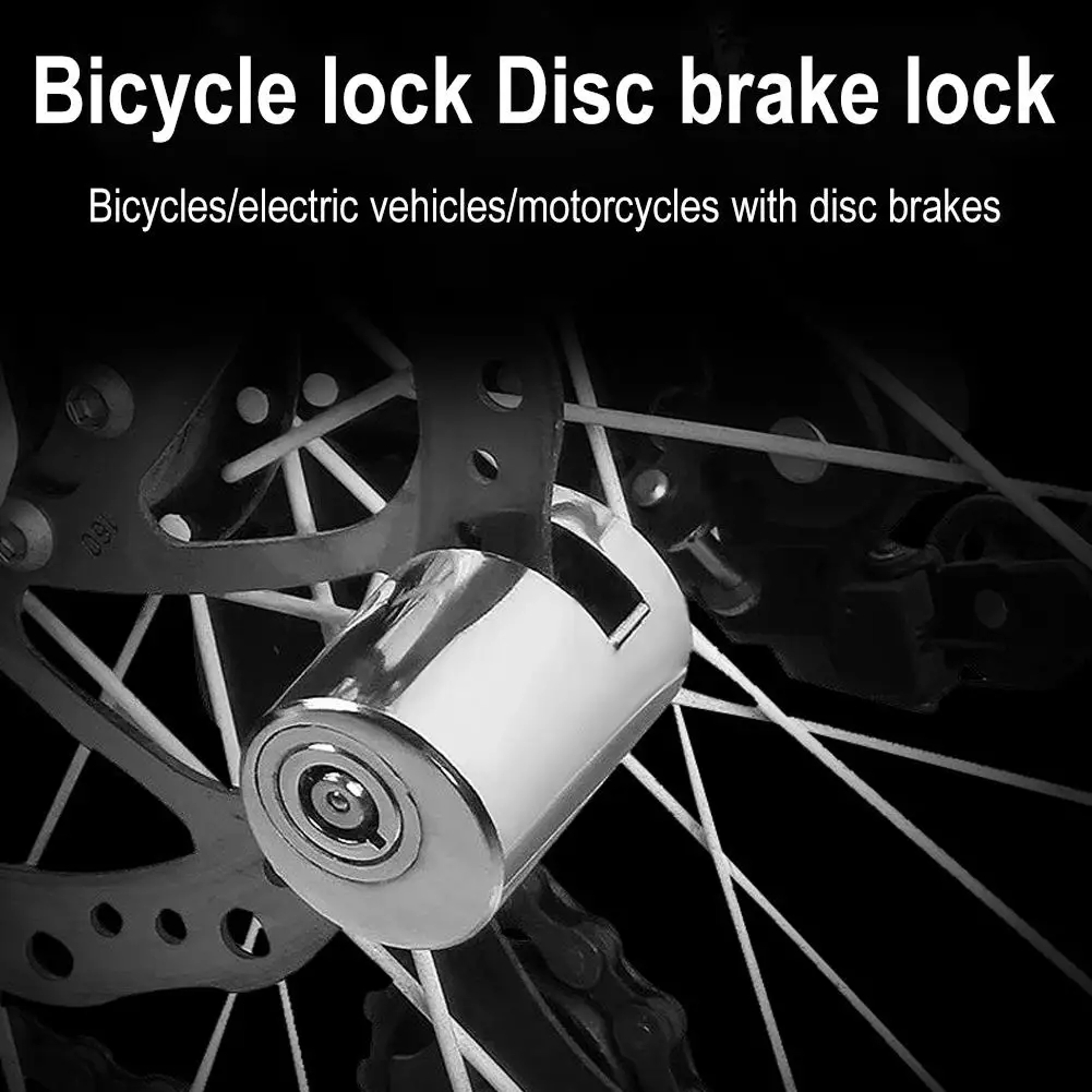 AntiTheft Electric Scooter Lock Bicycle Padlock For Skateboard Wheels 2