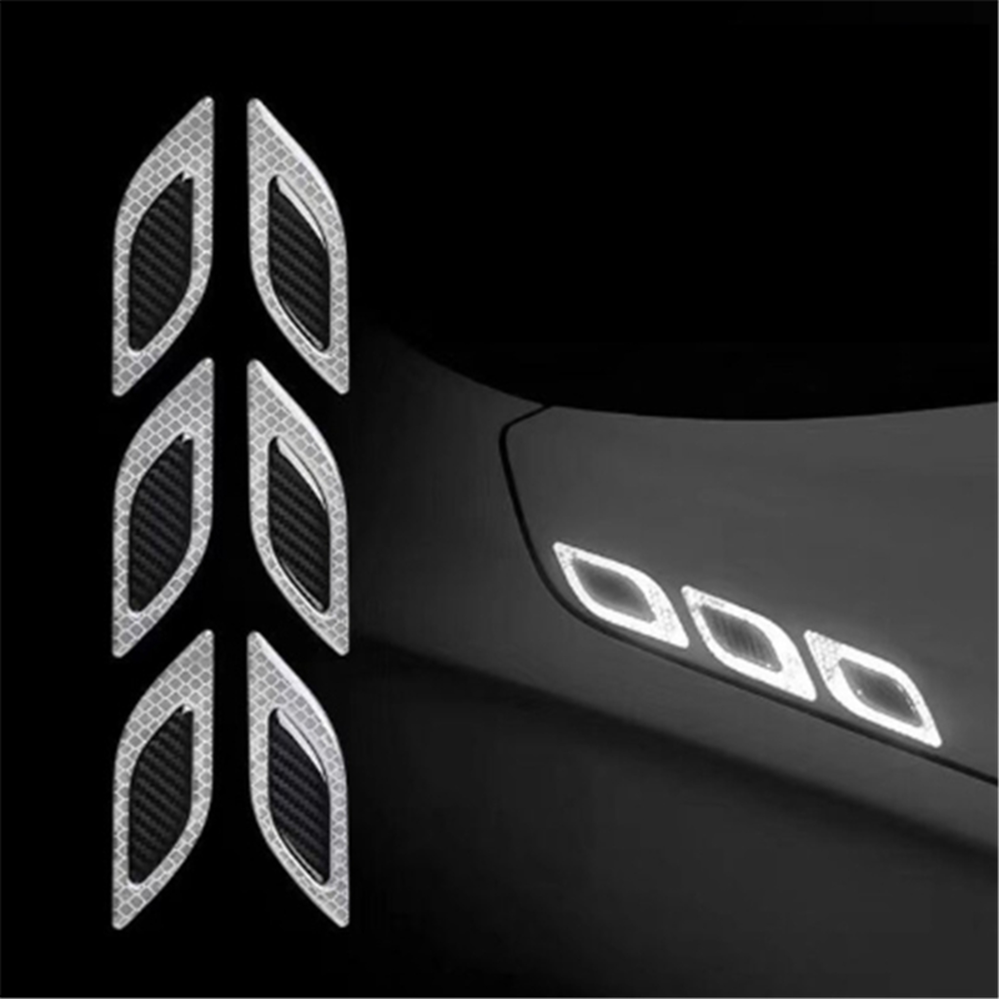 Warning Sticker For Moto Truck Car Reflective AntiScratch Auto Motor Exterior Decorative Accessorie 3