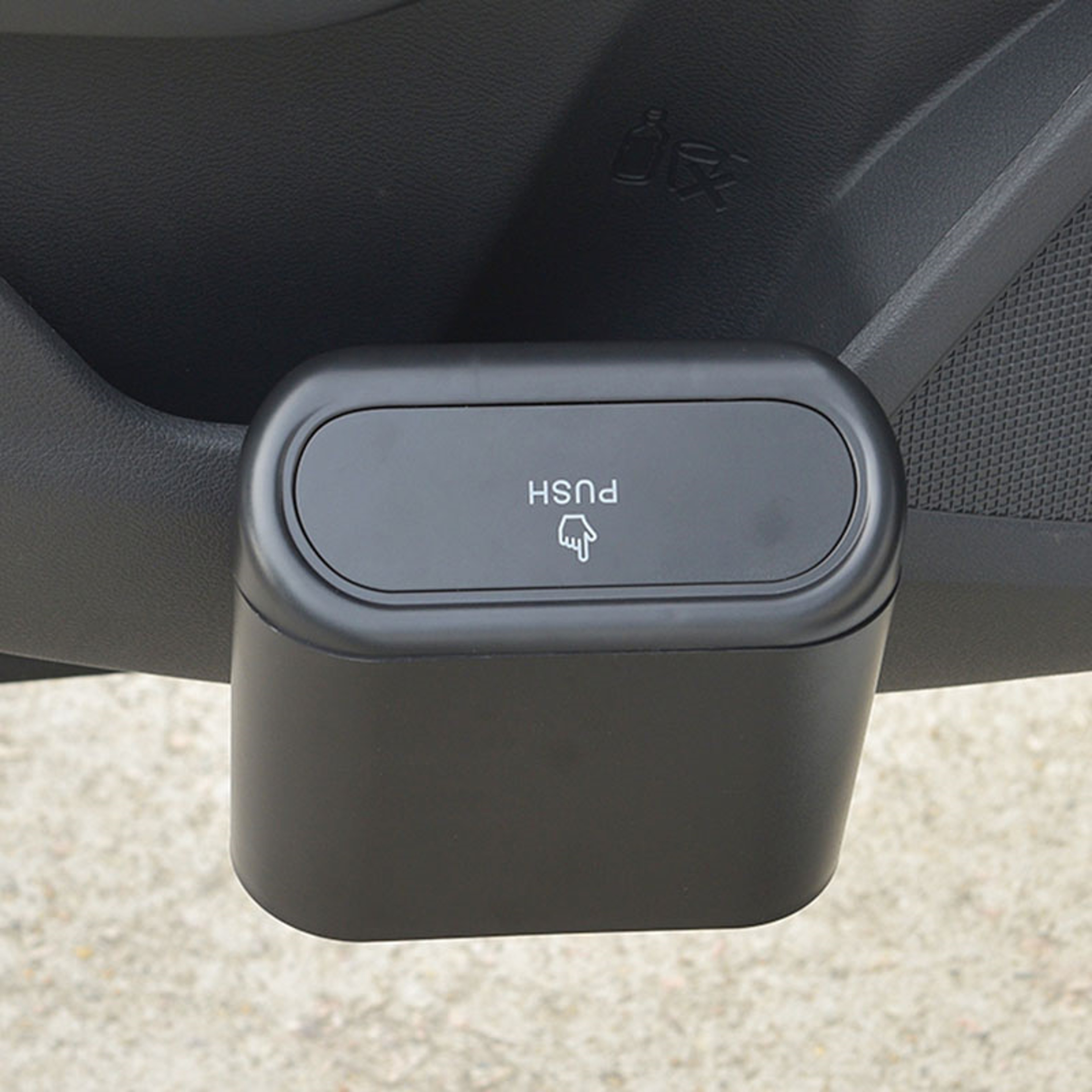 Multifunctional Car Trash Hanging Organizer Folding Automotive Garbage Box With Lid For Vehicle Sto 1