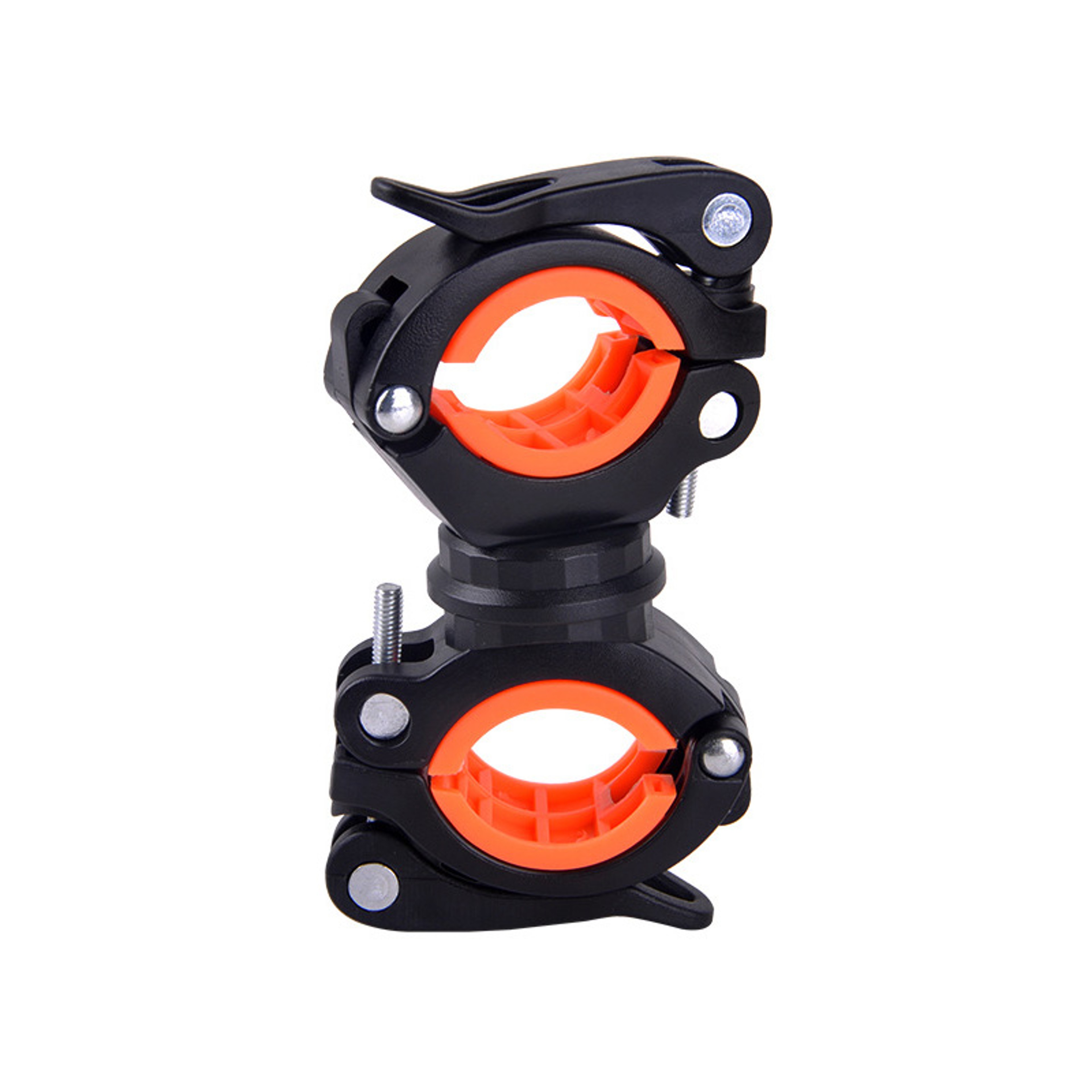 Bike Motorcycle Headlights Lamp Holder 360 Rotatable Bicycle Flashlight Holder Quick Release Cyclin 6