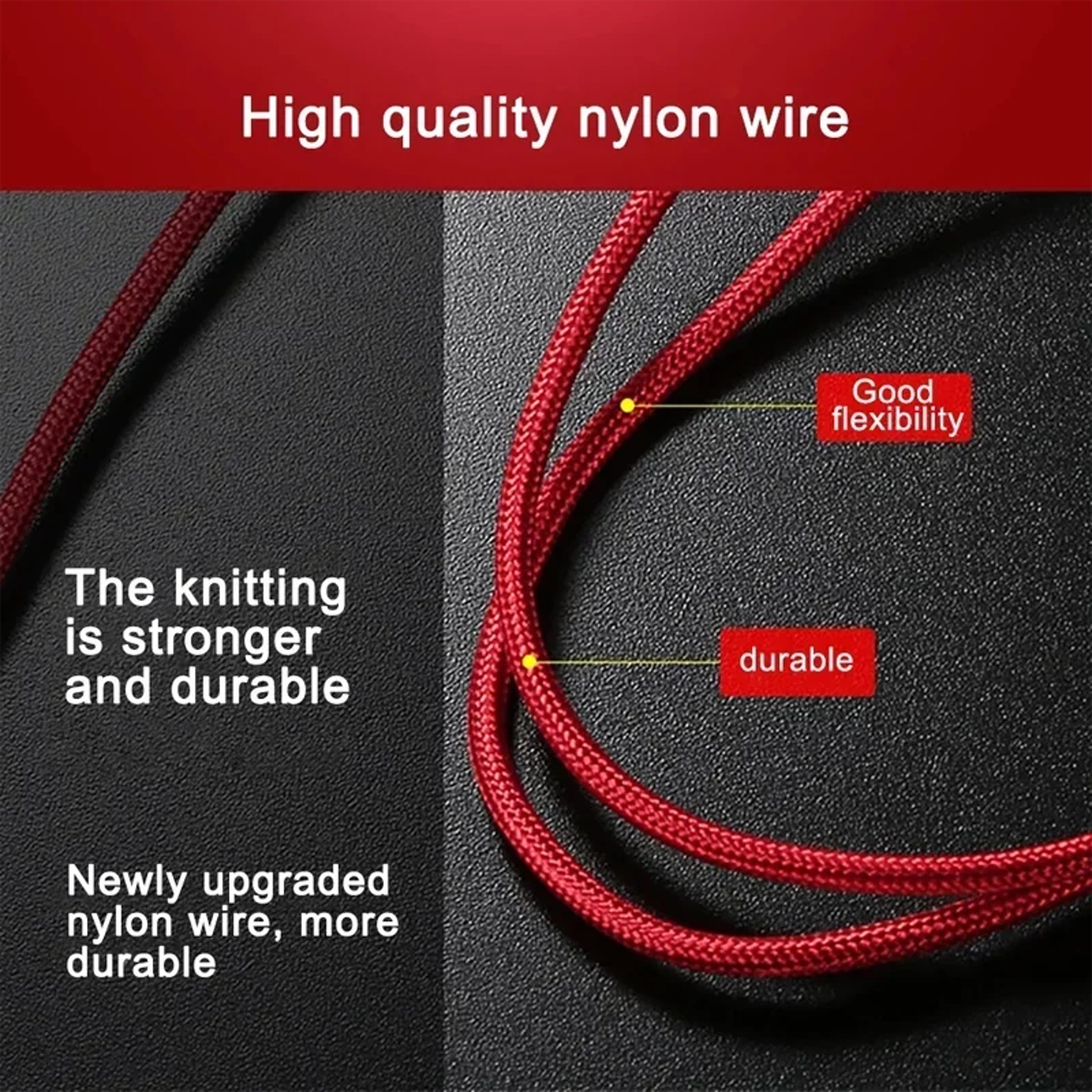 Fast Charging USB Cable Multi Port Micro USB Type C Cord For IPhone Samsung Xiaomi Universal Charge 4