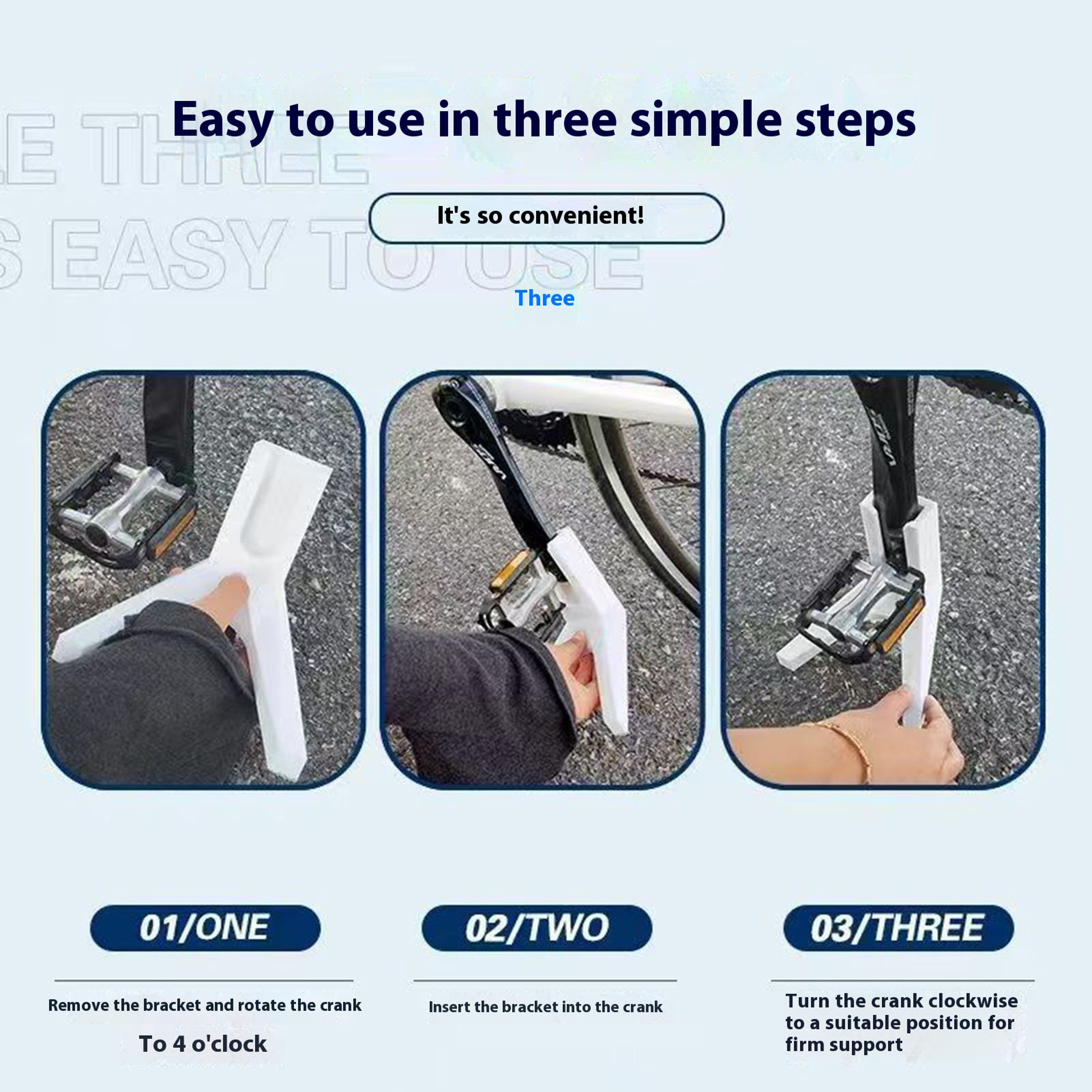 Mountain Road Bike Kickstand Support MTB Bicycle Pedal Stand Rear Holder 5