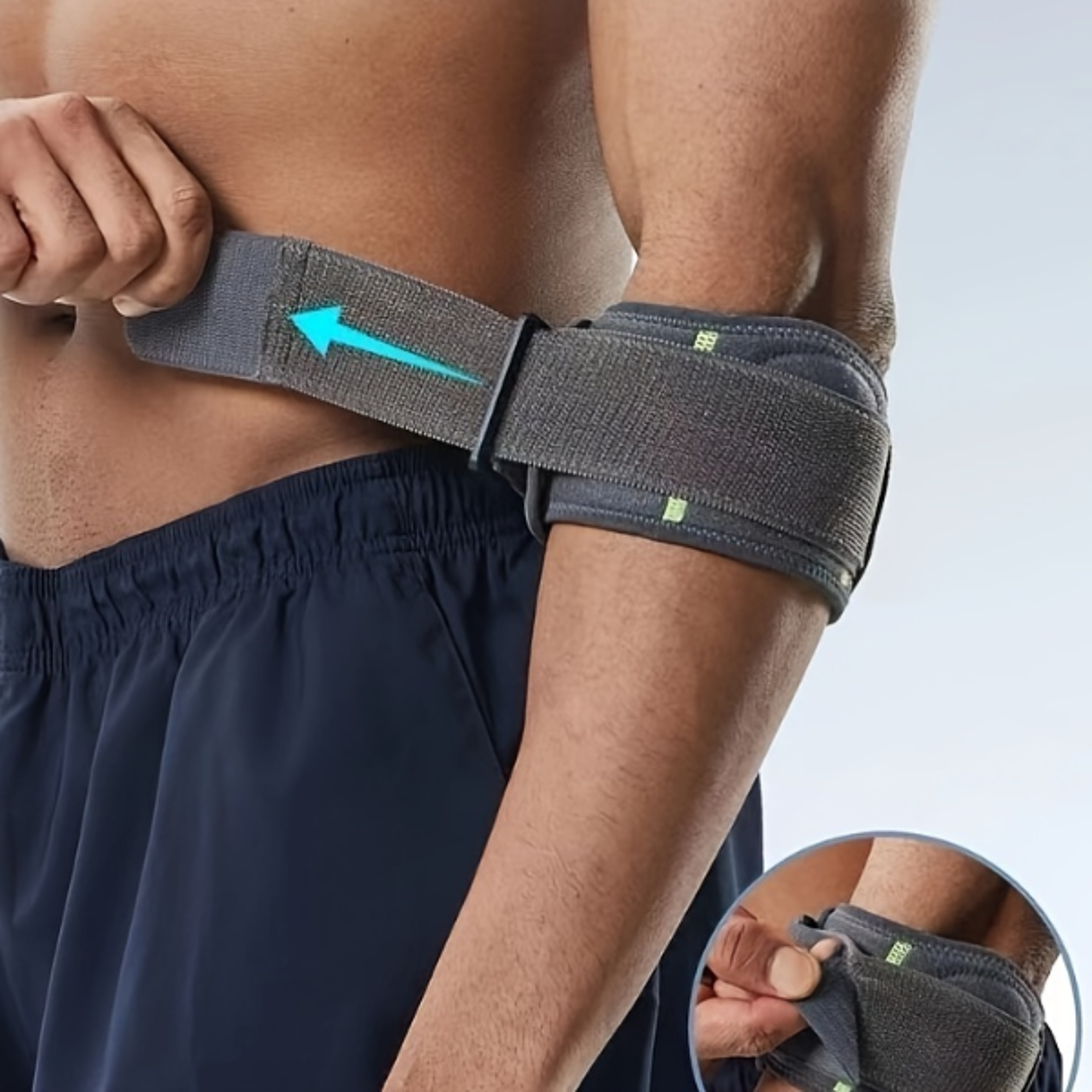 Elbow Pain Relief Brace for Tennis Golfers Adjustable Support for Epicondylitis