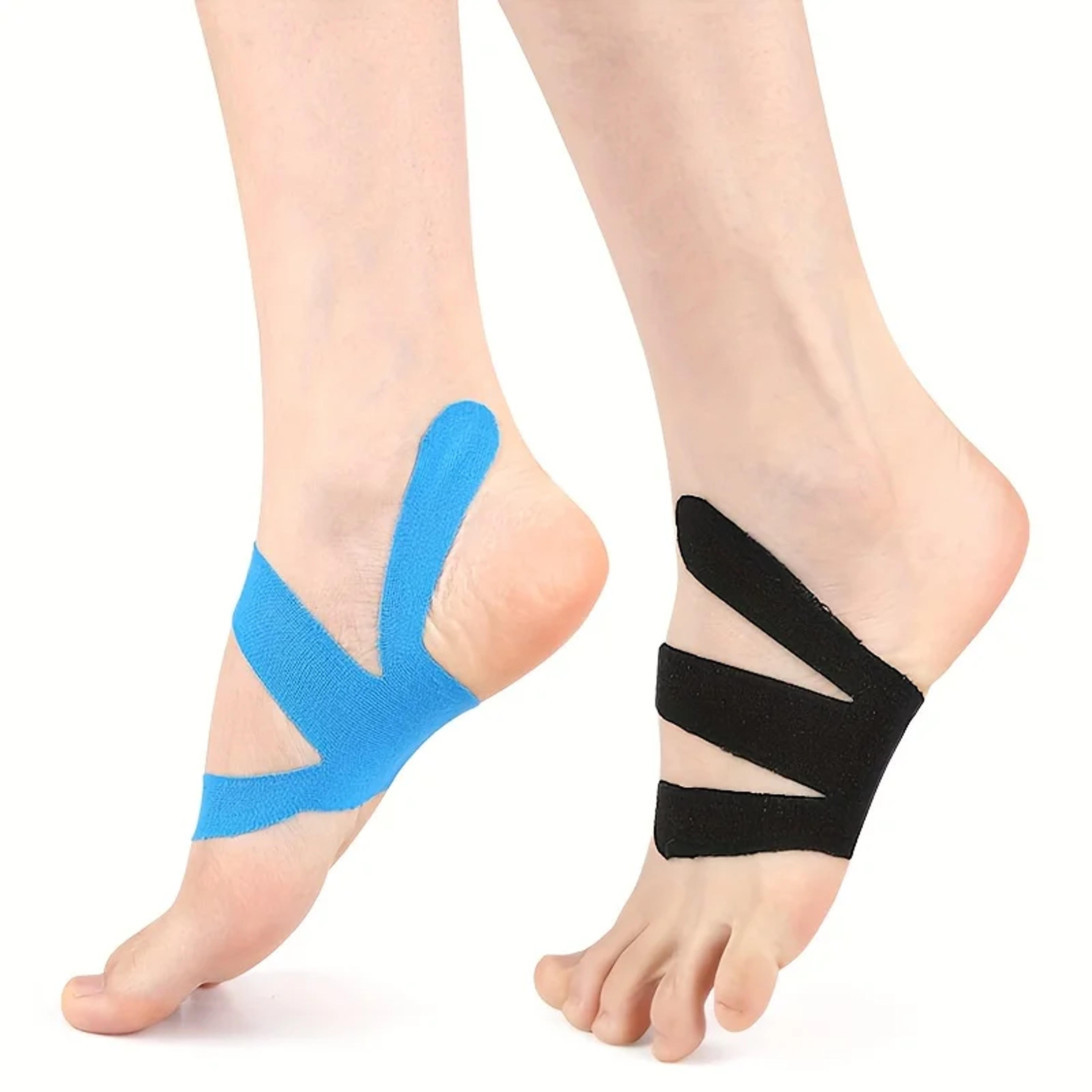 Elastic Foot Support Kinesiology Tape For Sports PreCut Strips 5
