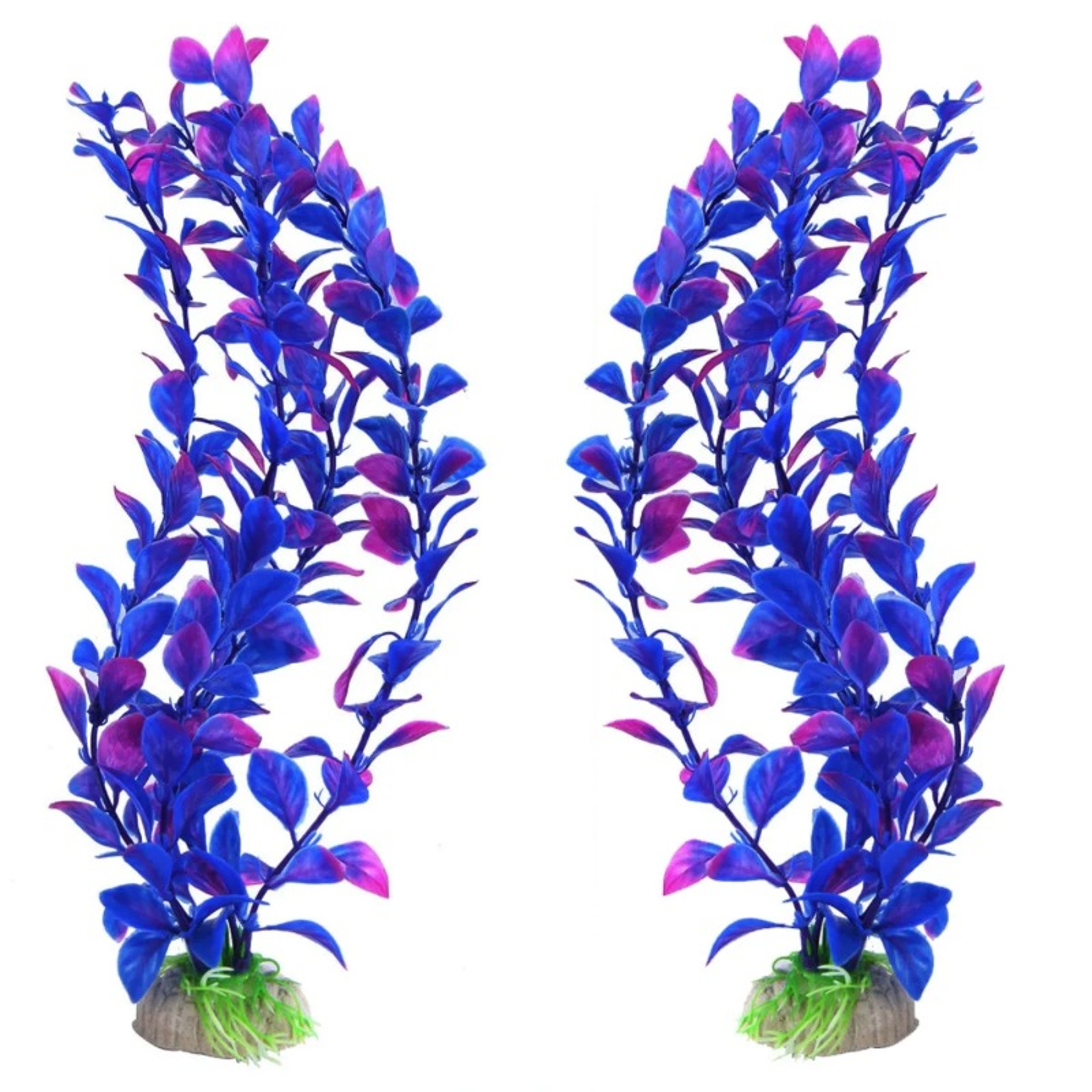 Artificial Aquatic Plants Plastic Green Grass For Fish Tank Aquarium Decor 3