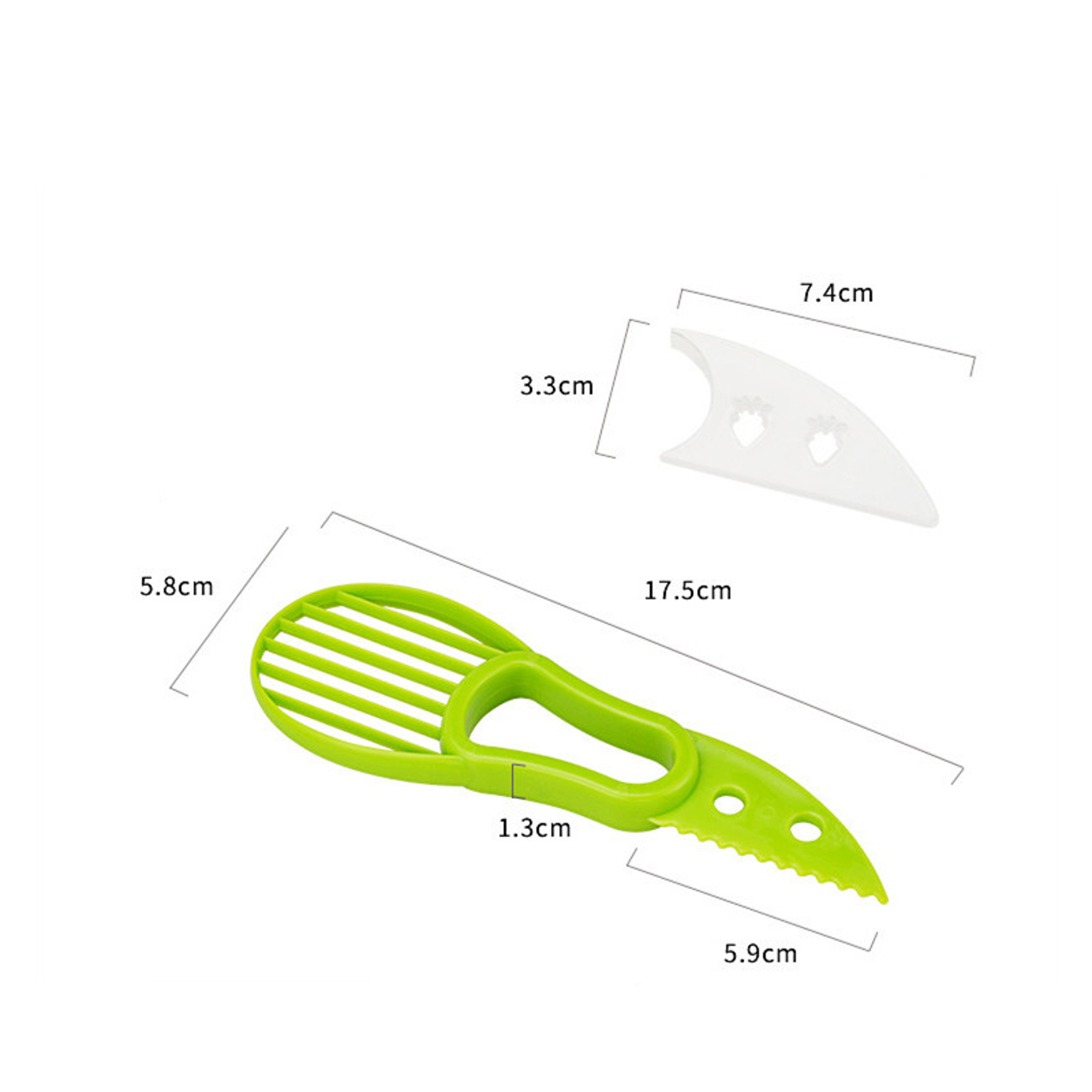 Avocado Slicer and Pitter, Peeler Cutter, Skinner and Corer Fruit Tools – view 4