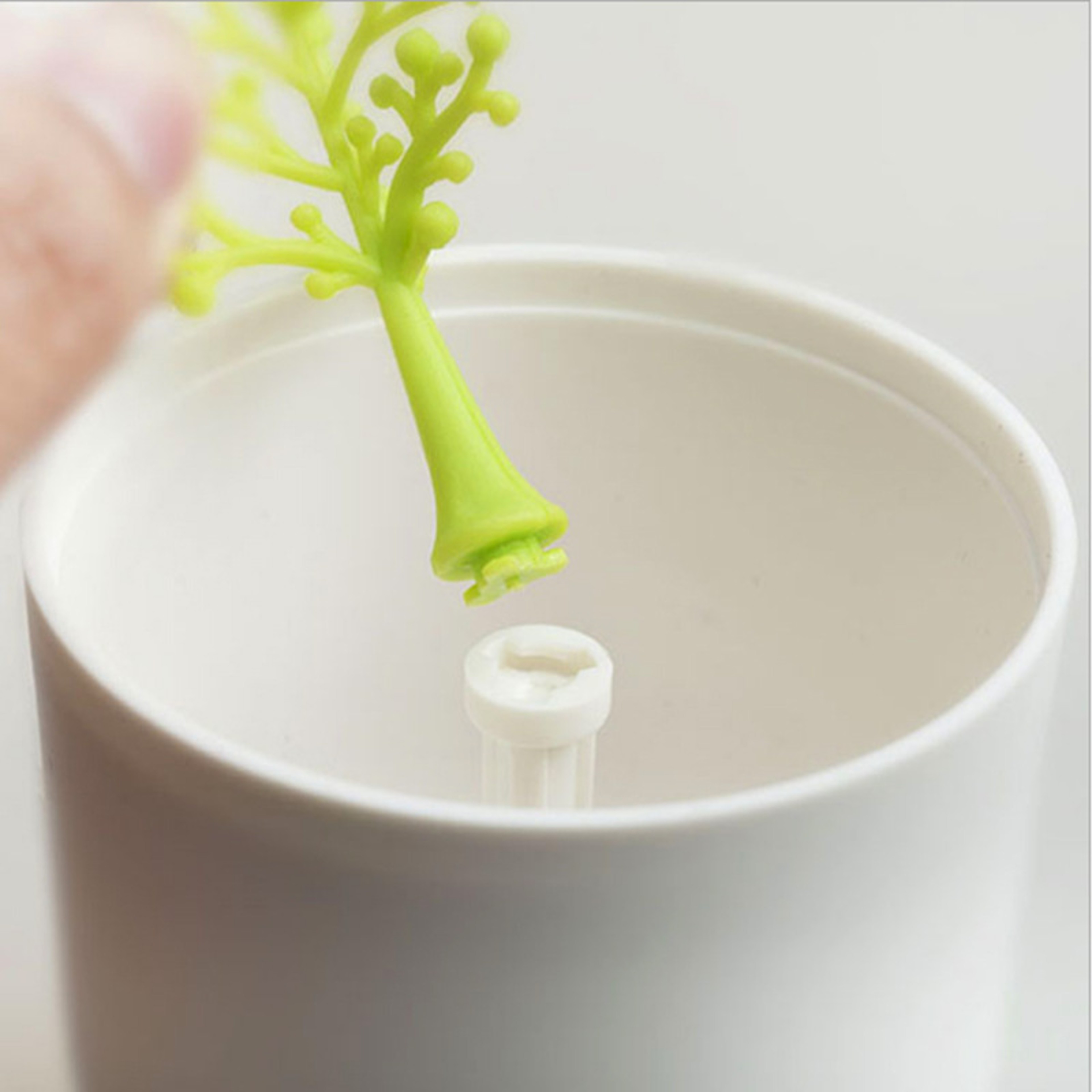 Toothpick Box Cute Cartoon Dustproof Plastic Holder Cotton Swab Case Dispenser 3