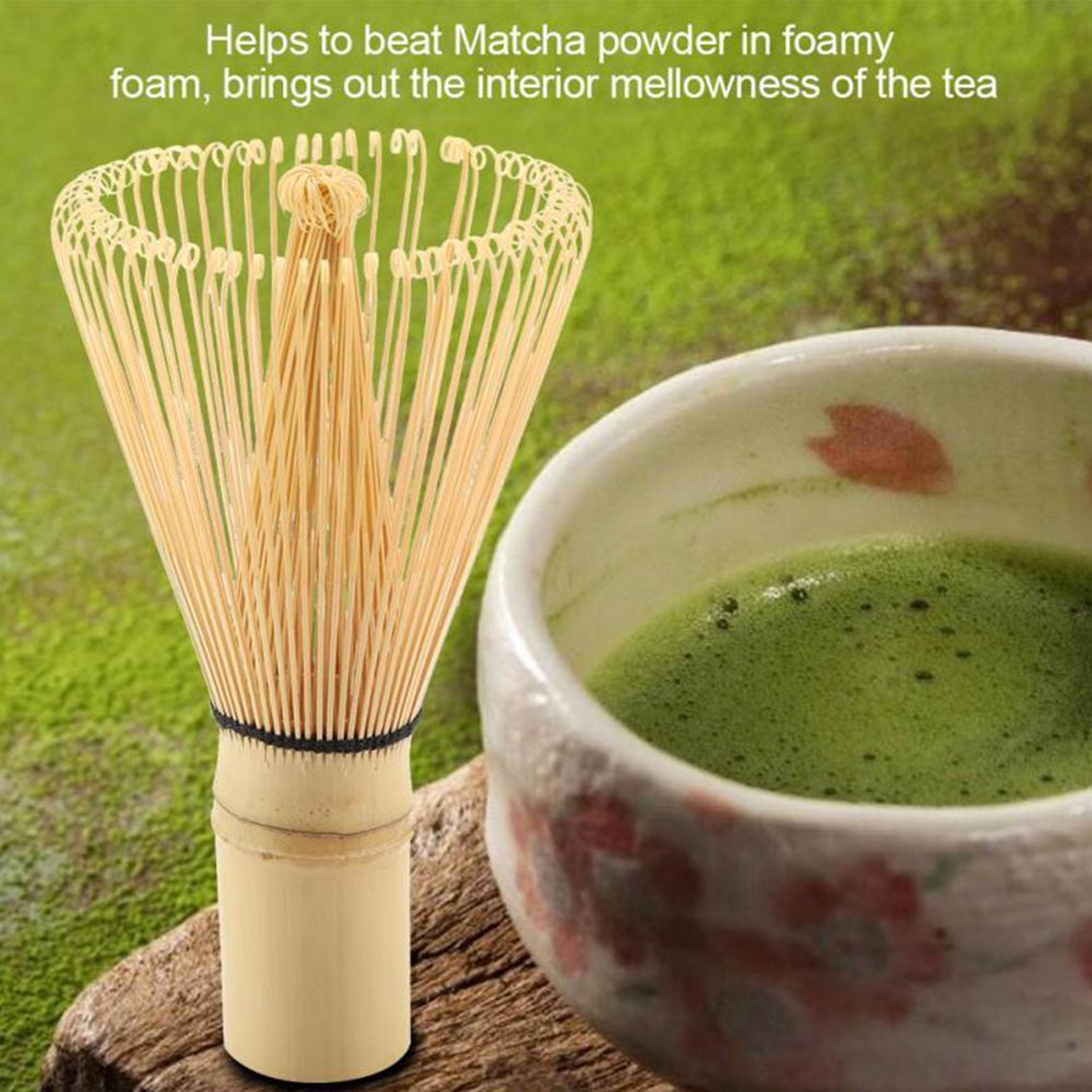 Ceremony Bamboo Chasen Tea Brush Matcha Green Tea Whisk Japanese Tea Tools 3