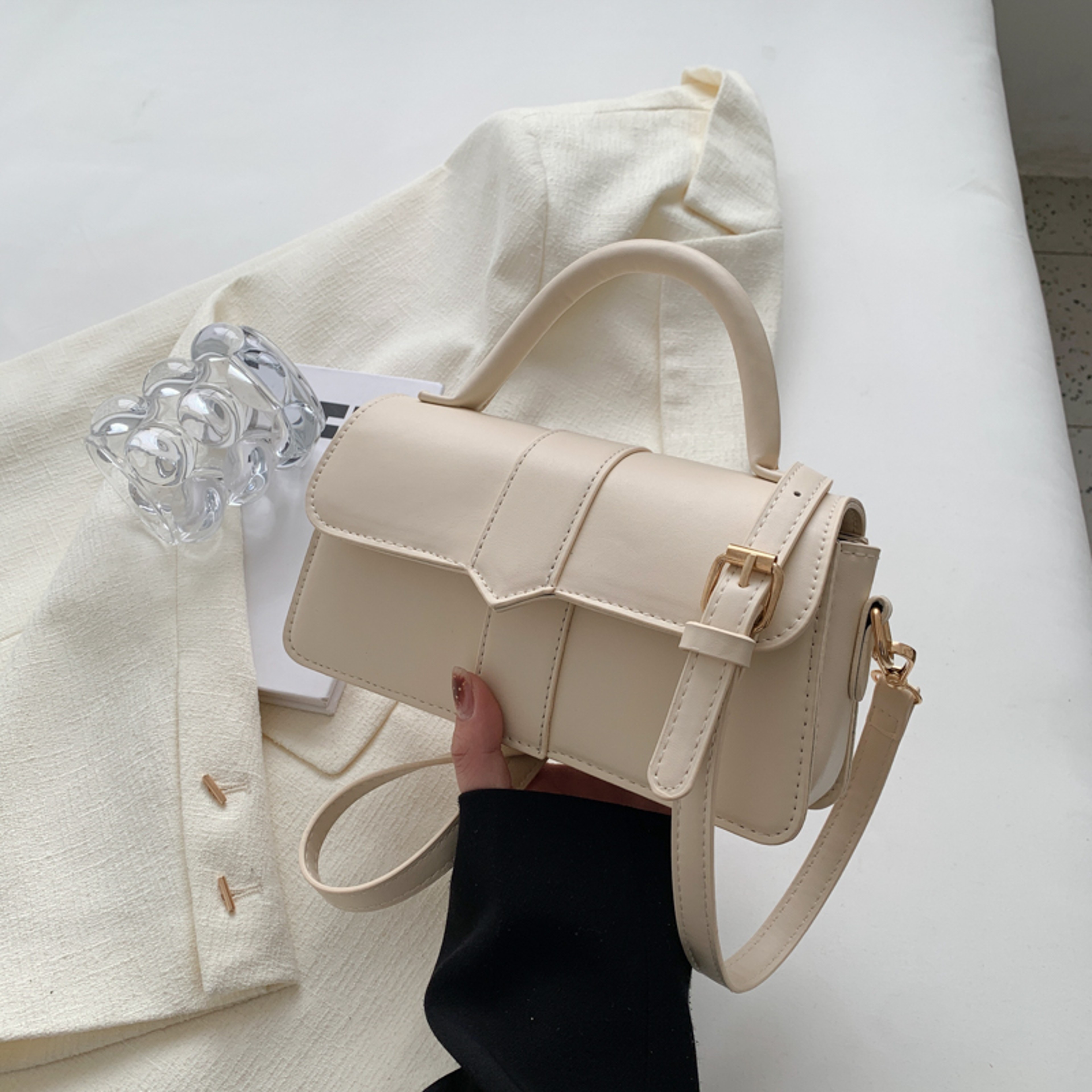 Fashion Crossbody Bags Vintage Underarm Bag, Pu Leather Shoulder Bag for Women Handbag – view 10