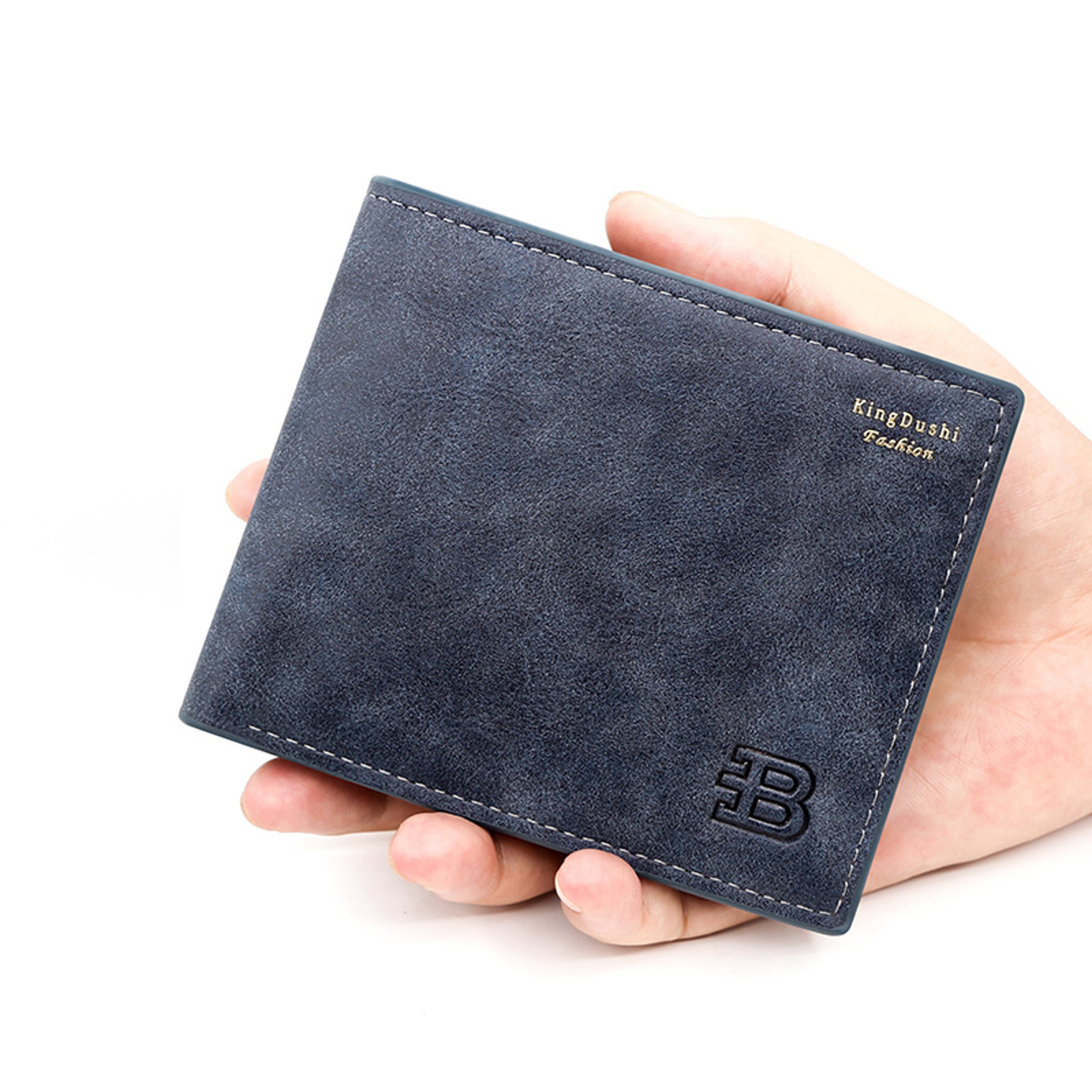 Slim Men's Wallet, Luxury Coin Pocket Zipper, Retro Frosted Card Holder, High Quality Male Purses – view 10