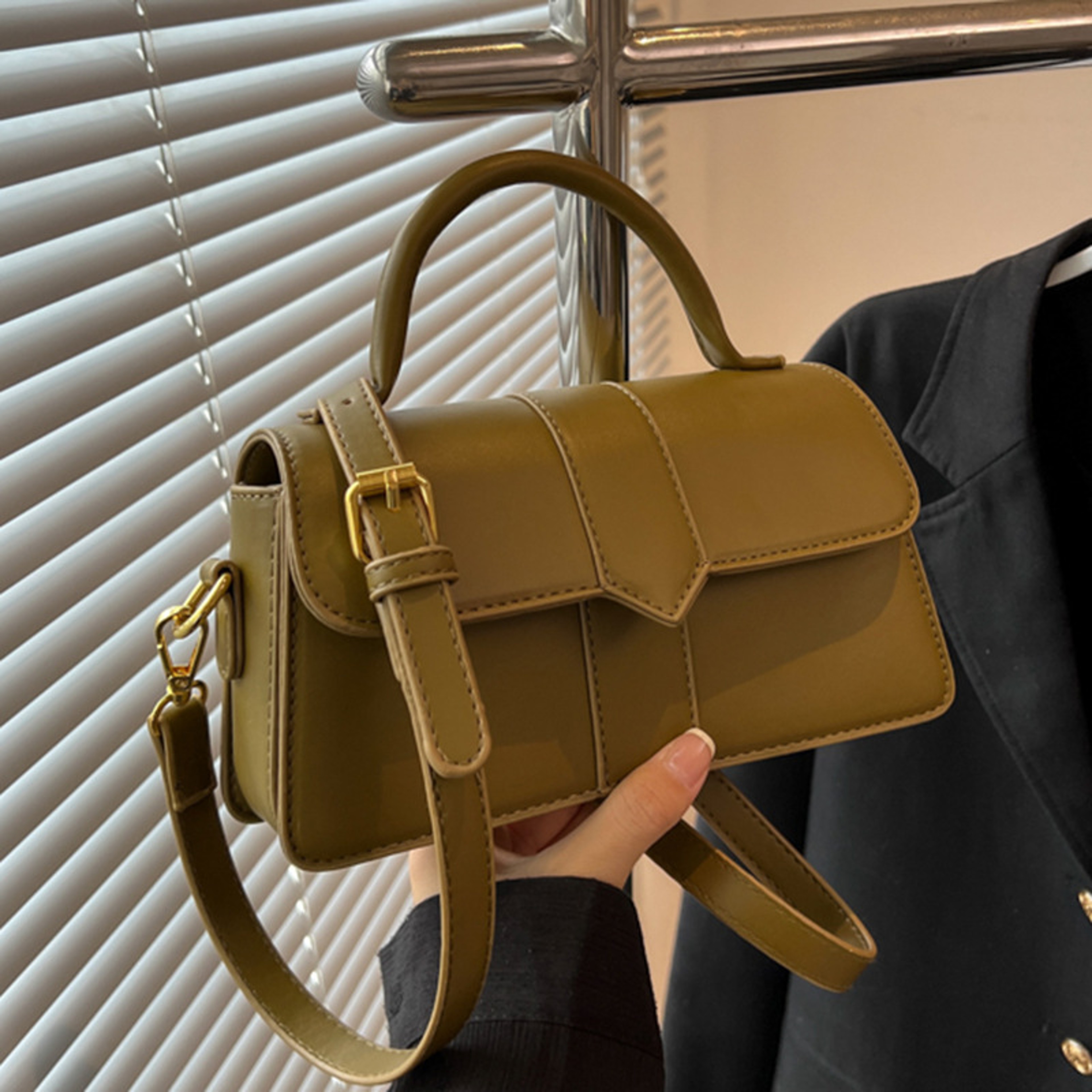 HighGrade PU Leather Messenger Bags Fashion Women Crossbody Handbags 2