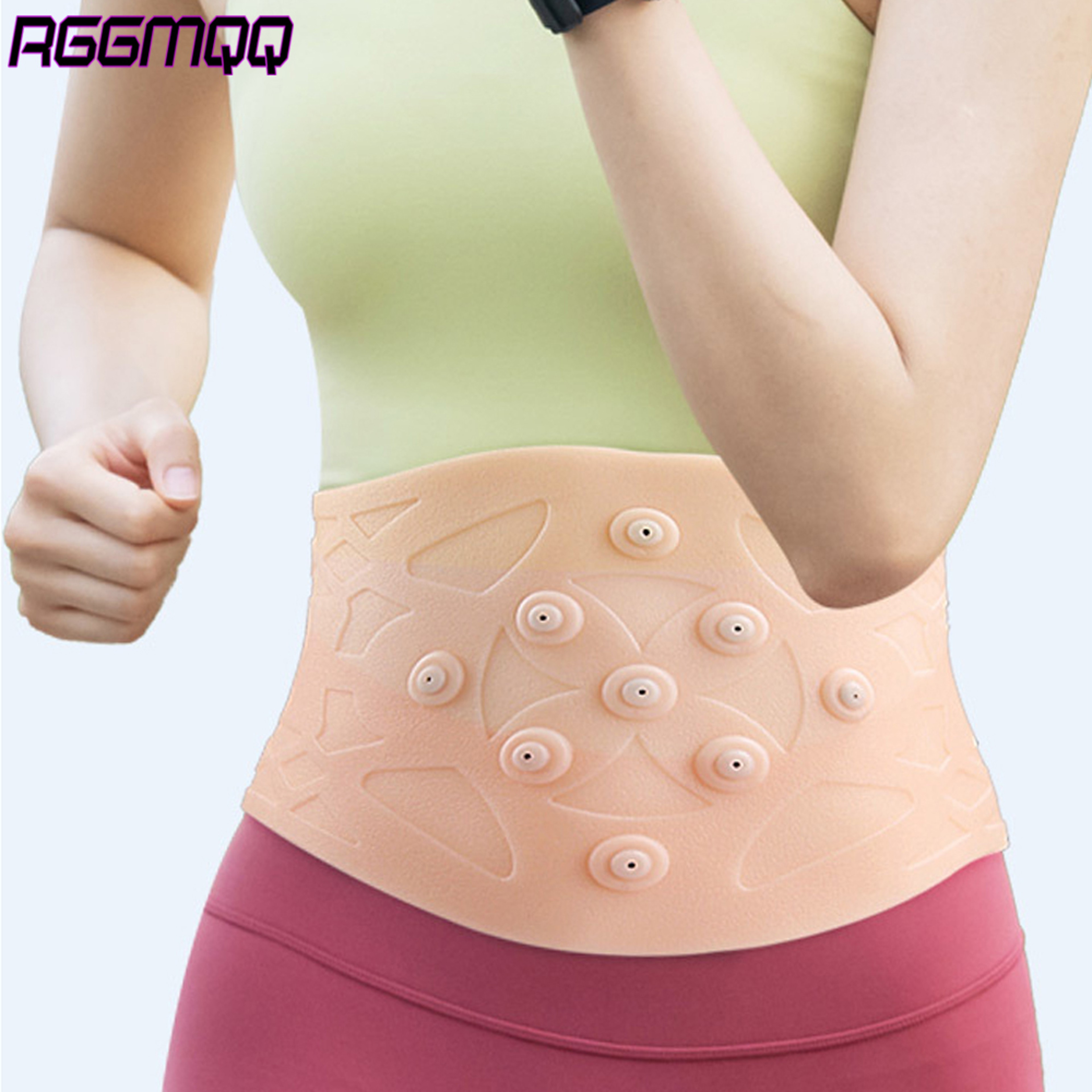 Waist Support with Gel Pad, Magnetic Therapy Back Brace for Pain Relief, Waterproof Elastic Belt, Ideal for Yoga, Sports – view 2