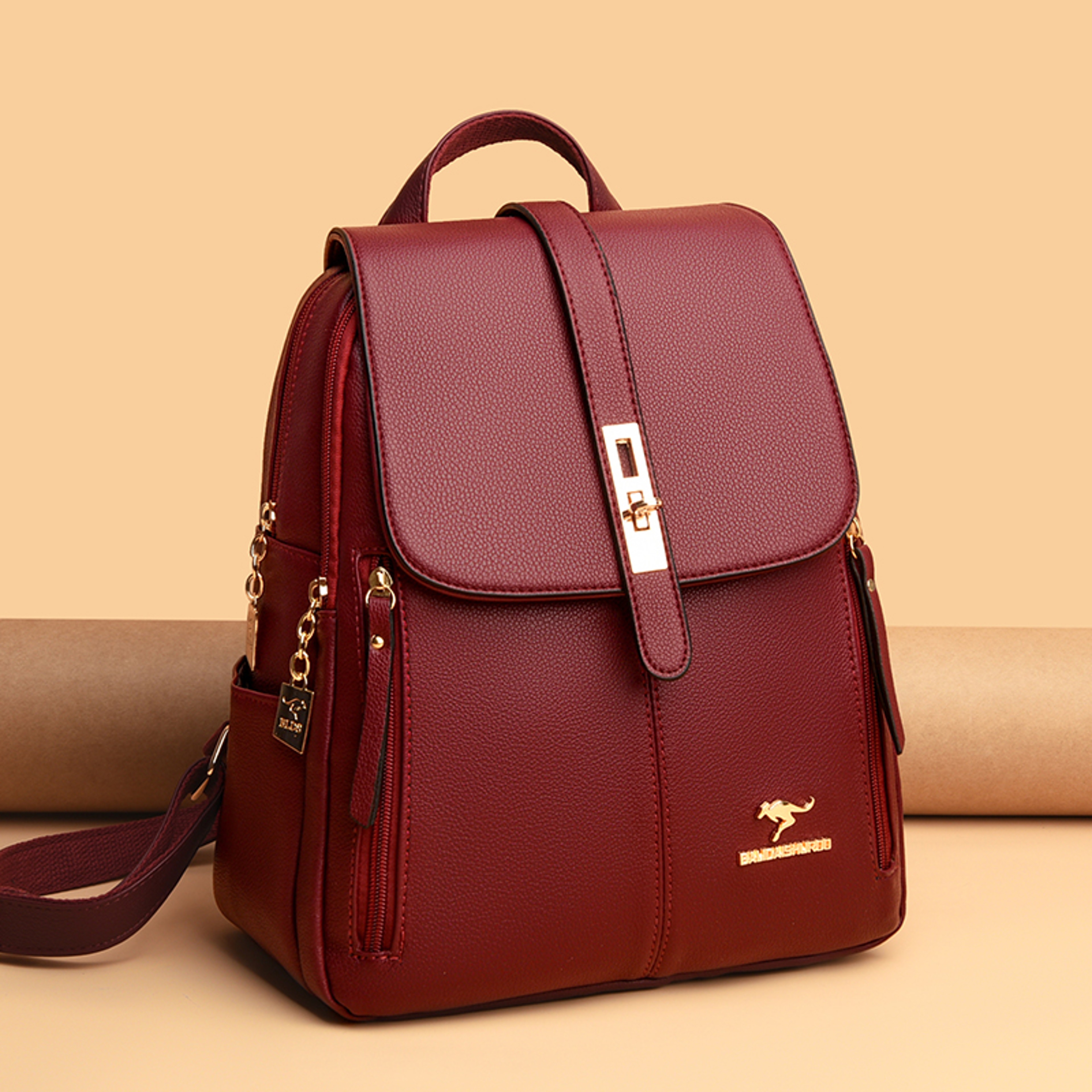 School Bags For Girls Mochila Rucksack Luxury Women Leather Backpacks For Girls 3