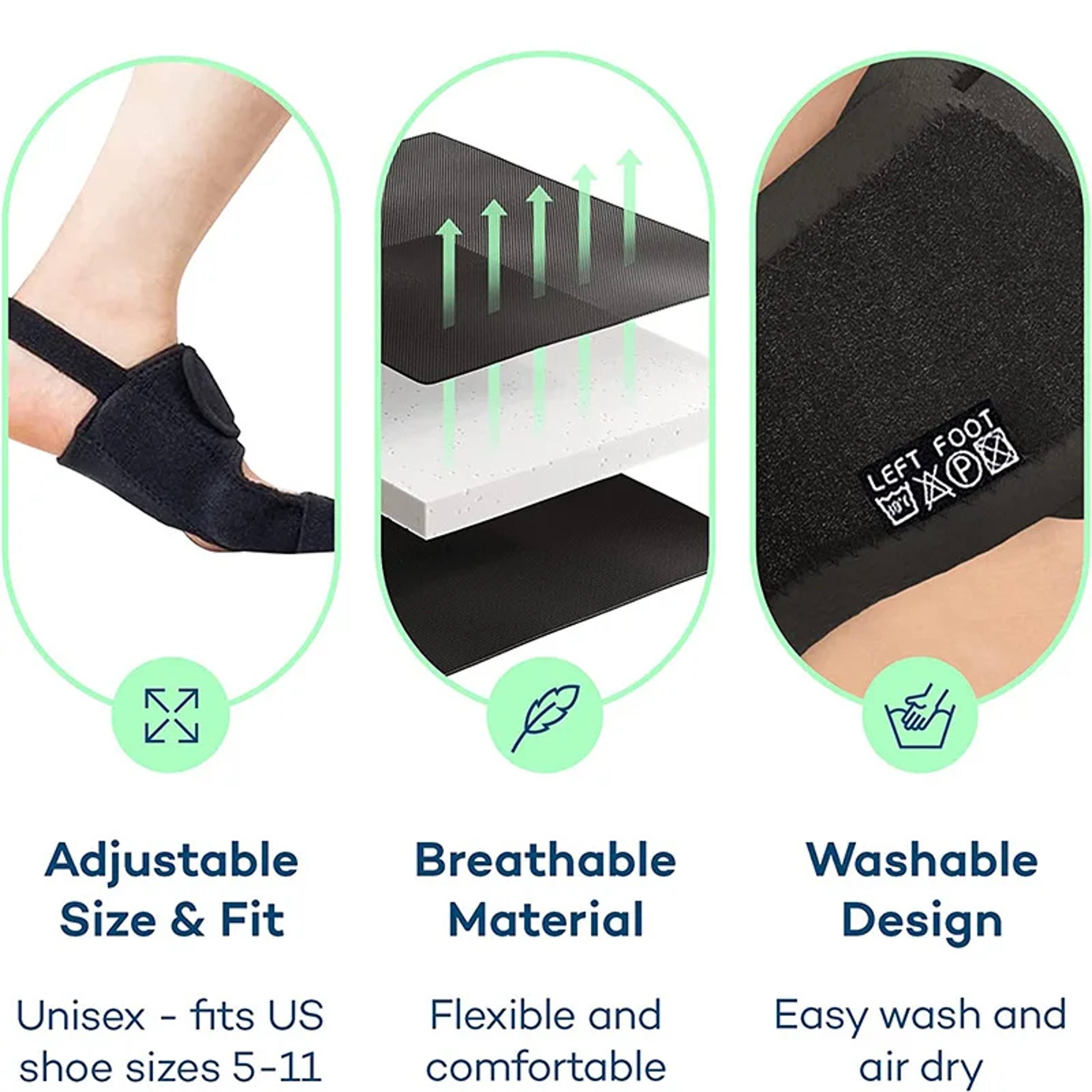 Nonsurgical Orthopedic Bunion Splint Big Toe Separator Hammer Toe Straightener Pain Relief 2