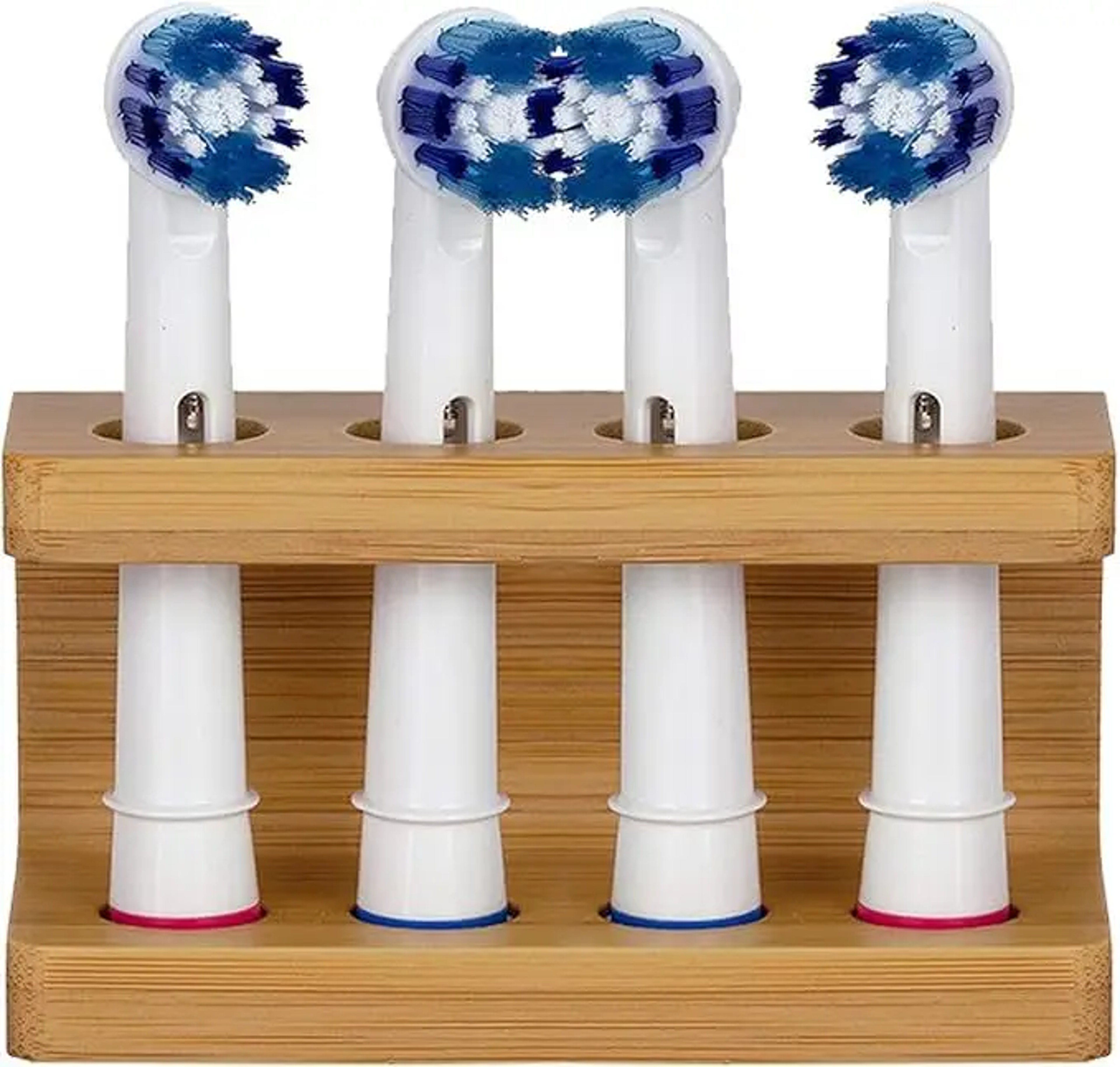 Durable Bamboo Electric Toothbrush Holder Stand Multi Slots Organizer For Toothpaste  Brushes Perfe 5