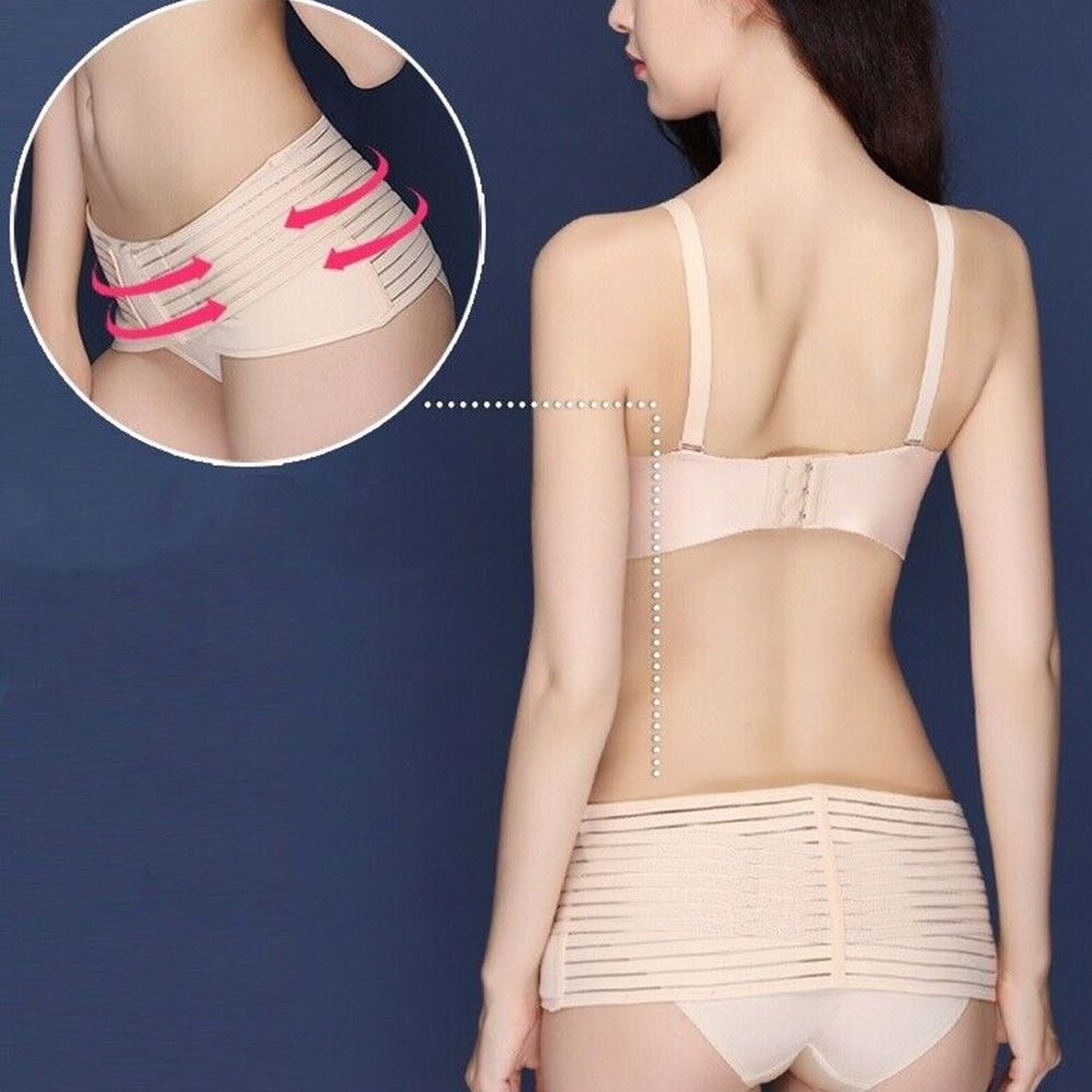 Sports Adjustable Pelvic Lower Sacroiliac Waist Seal Lumbar Hip Belt Joint Pain Support Adductor Band – view 3