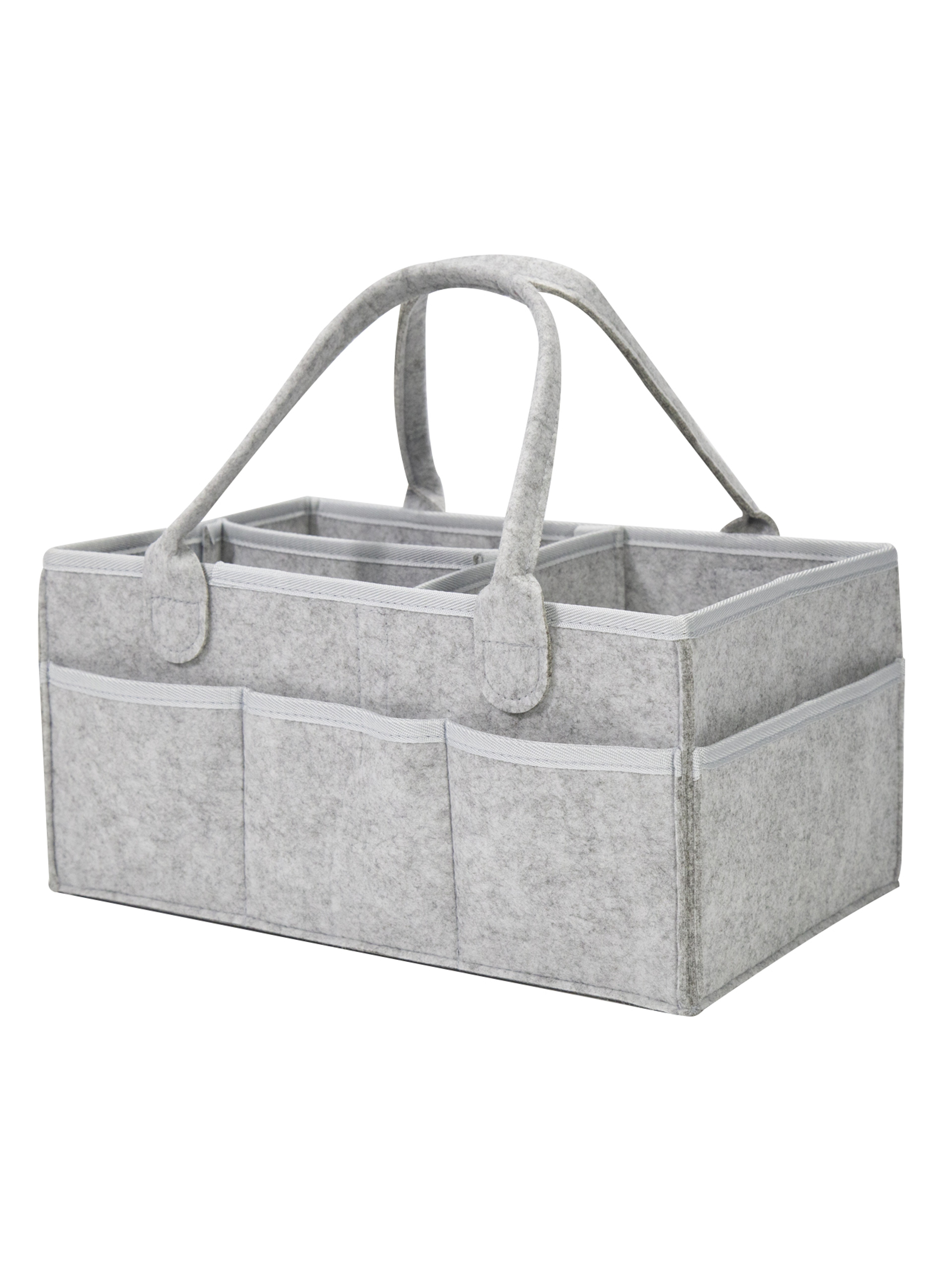 Portable Mom Tote Basket, Thicken Baby Diaper Hanging Bags, Stroller Accessories Organizer – view 2