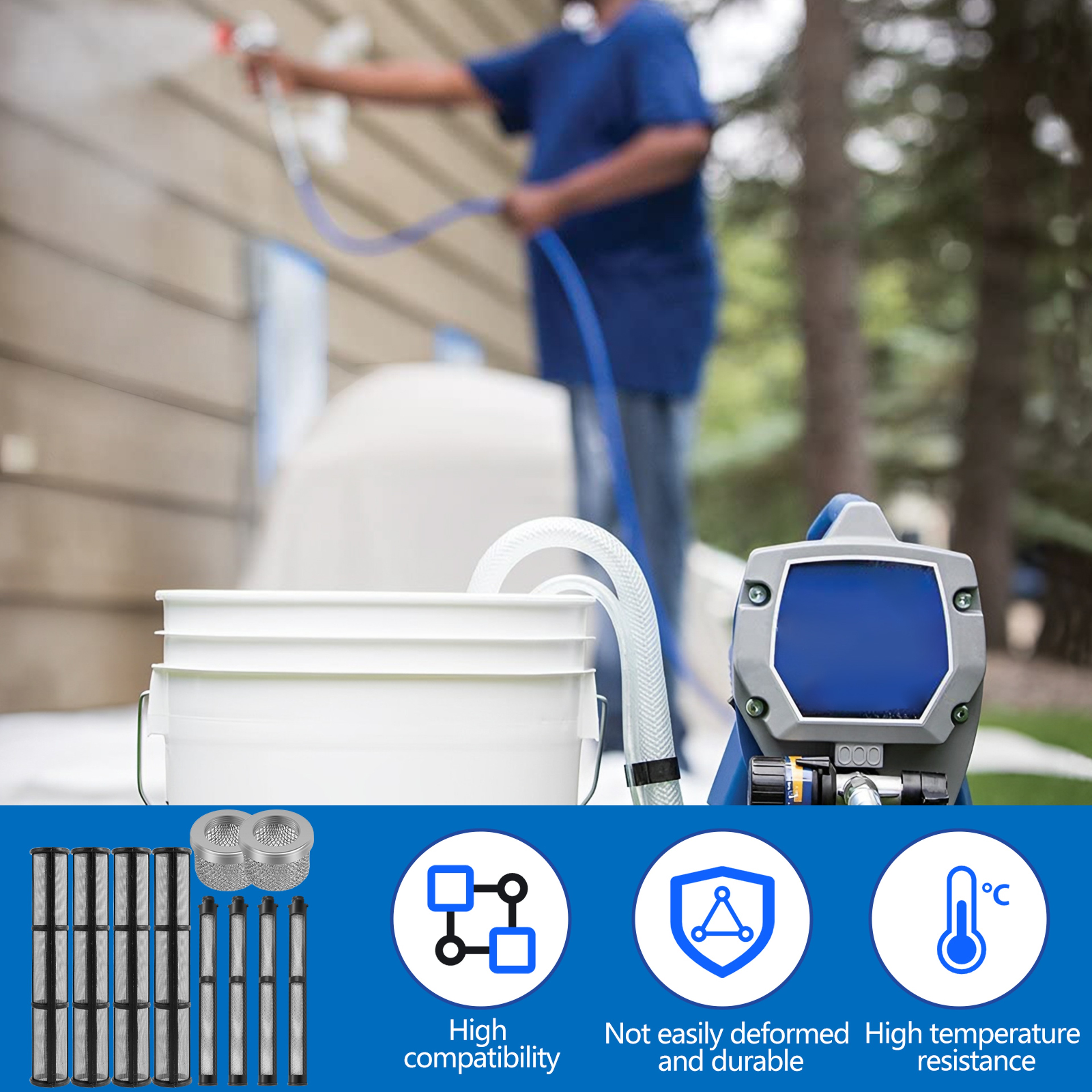 Airless Spray Gun Filter Essential Spray Gun Accessories 1