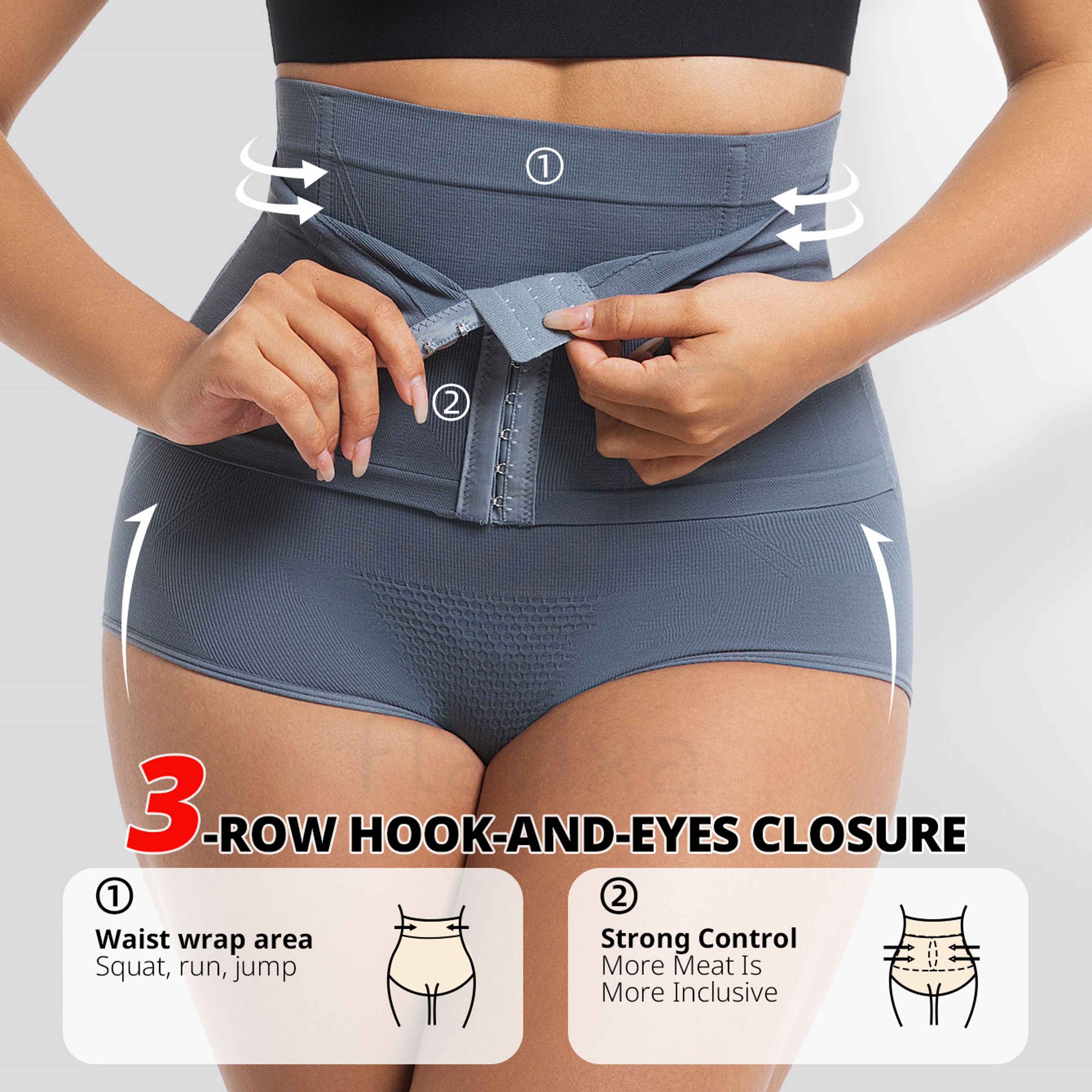 Seamless High Waist Waist Cincher for Women, Strong Compression Tummy Control Shaper, Belly Shaping – view 3